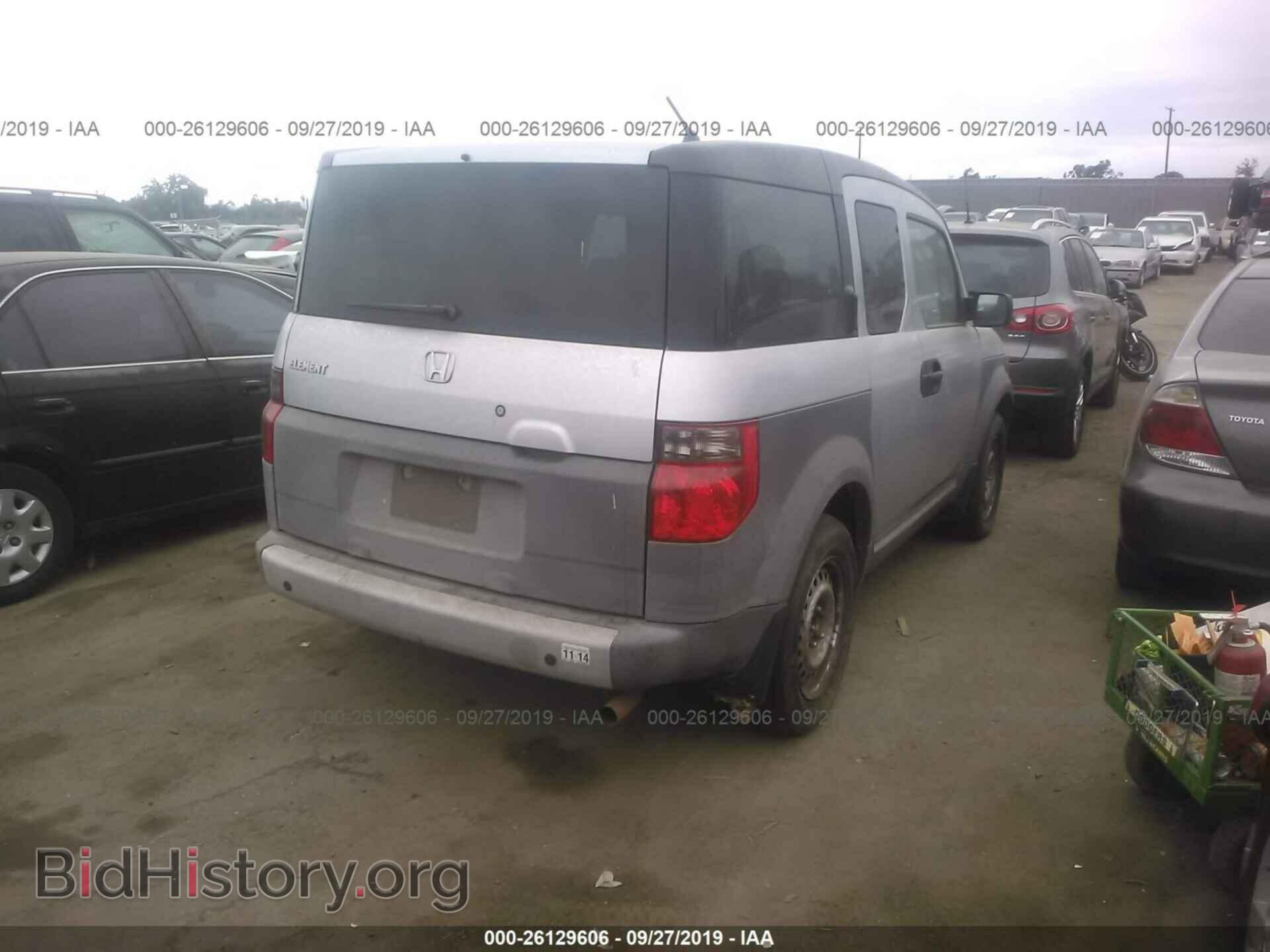 2004 HONDA ELEMENT - VIN: 5J6YH18374L009745 - Фото 4