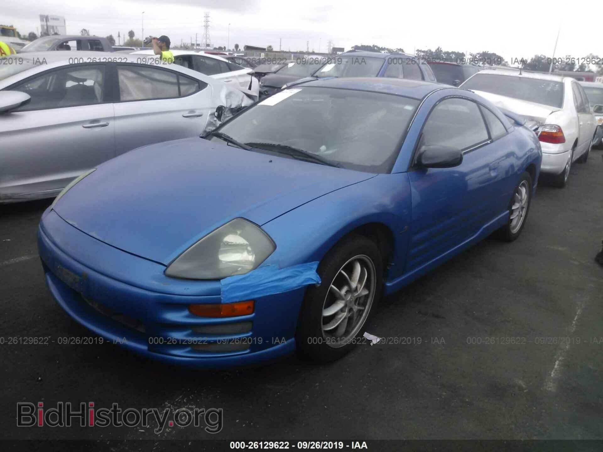 2002 MITSUBISHI ECLIPSE - VIN: 4A3AC54H12E058470 - Photo 2