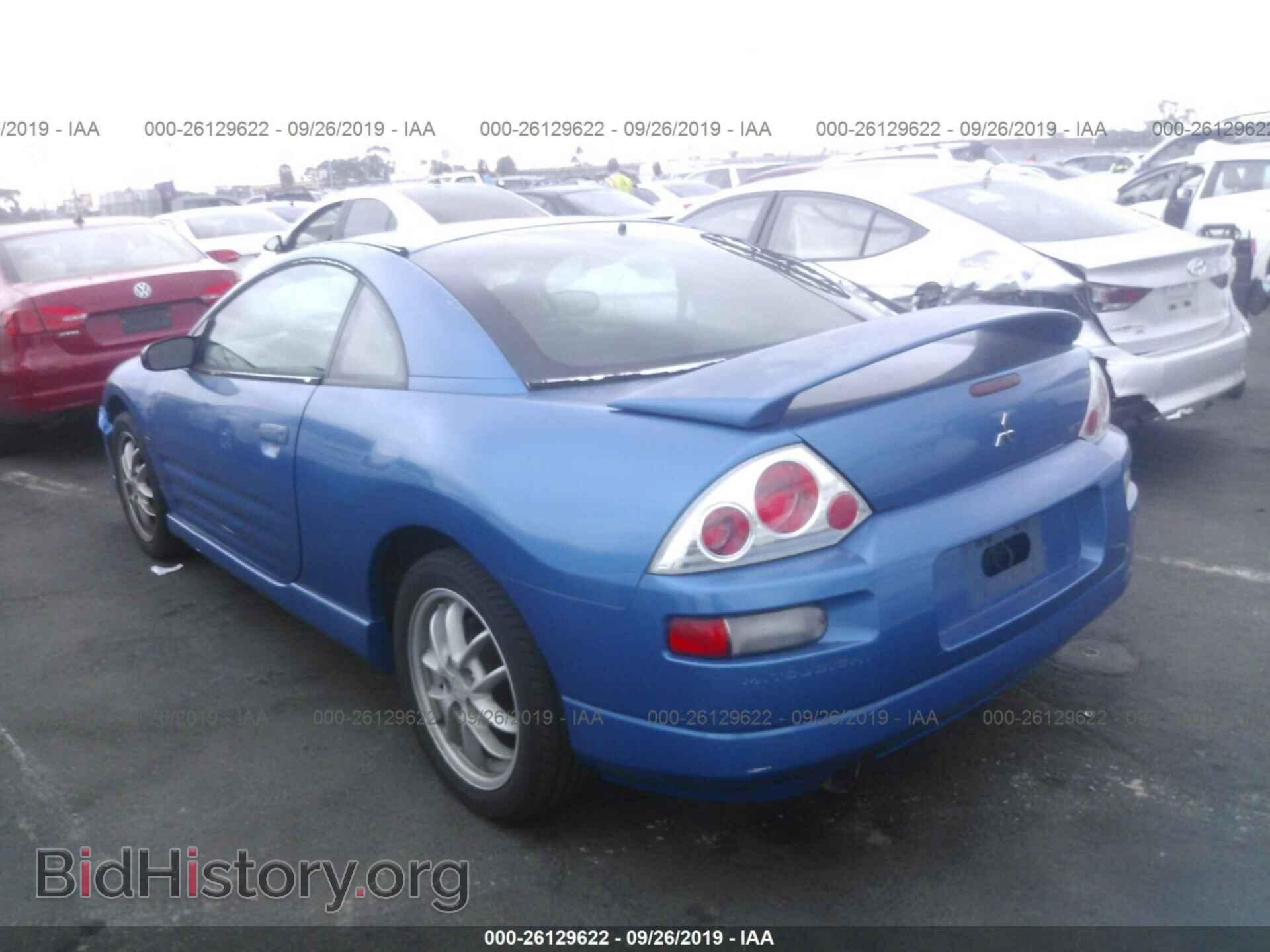 2002 MITSUBISHI ECLIPSE - VIN: 4A3AC54H12E058470 - Photo 3