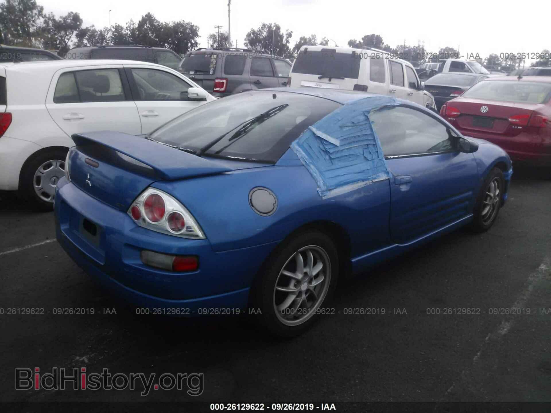 2002 MITSUBISHI ECLIPSE - VIN: 4A3AC54H12E058470 - Photo 4