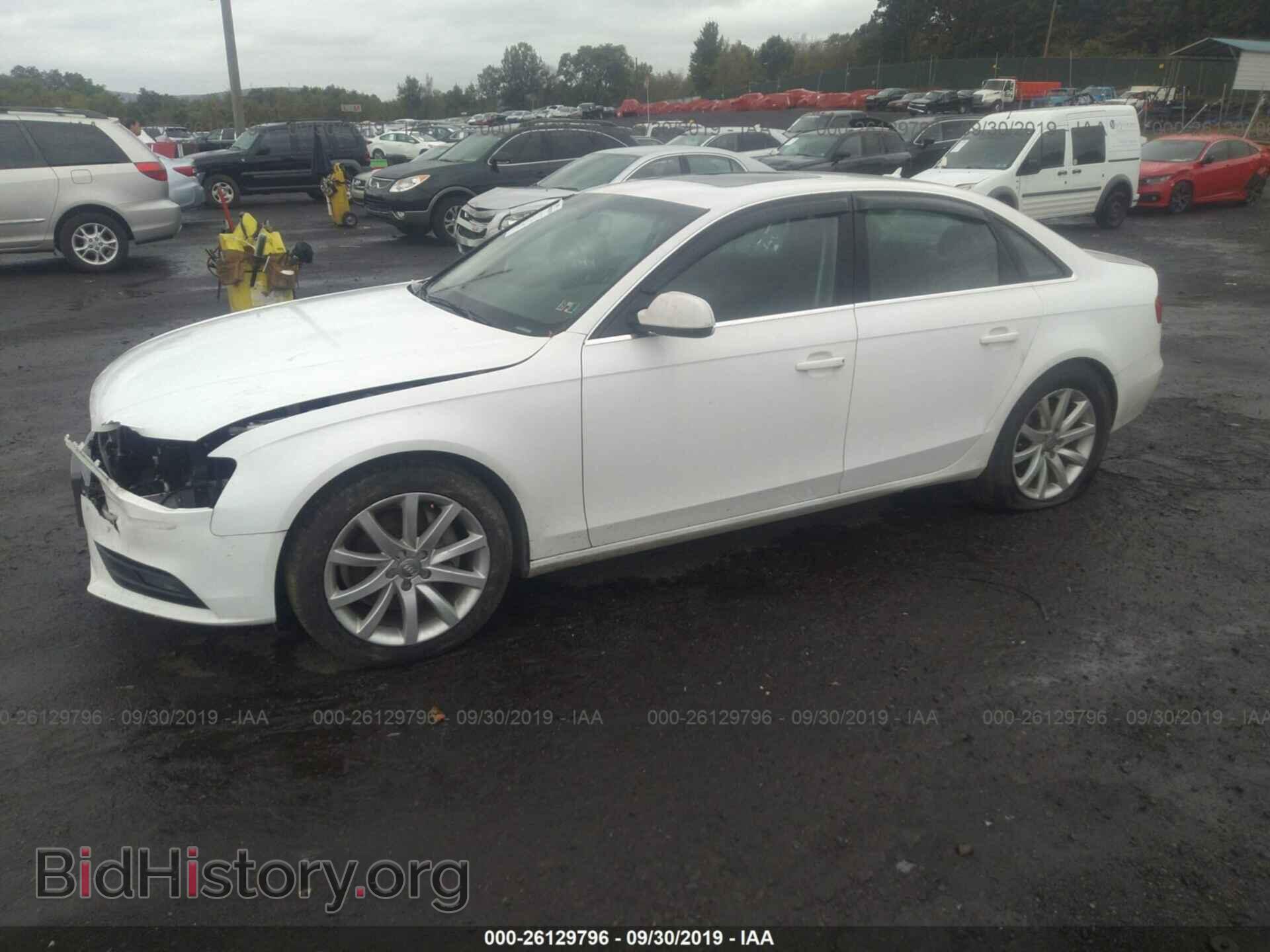 2013 AUDI A4 - VIN: WAUFFAFL8DA124451 - Фото 2