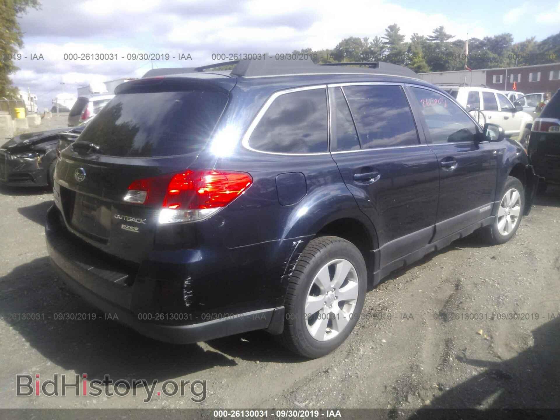 2012 SUBARU OUTBACK - VIN: 4S4BRBGC6C3297722 - Photo 4