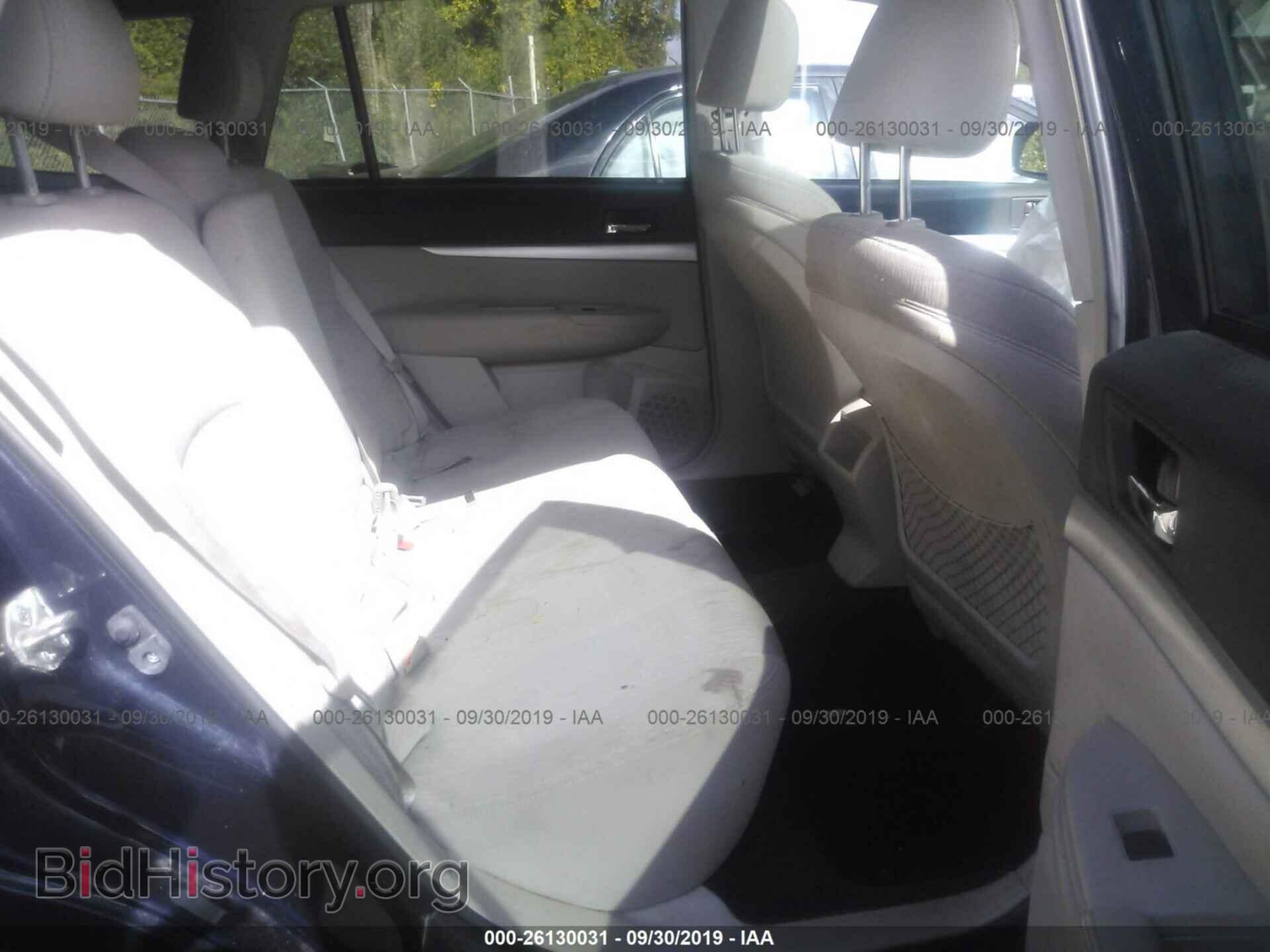 2012 SUBARU OUTBACK - VIN: 4S4BRBGC6C3297722 - Photo 8