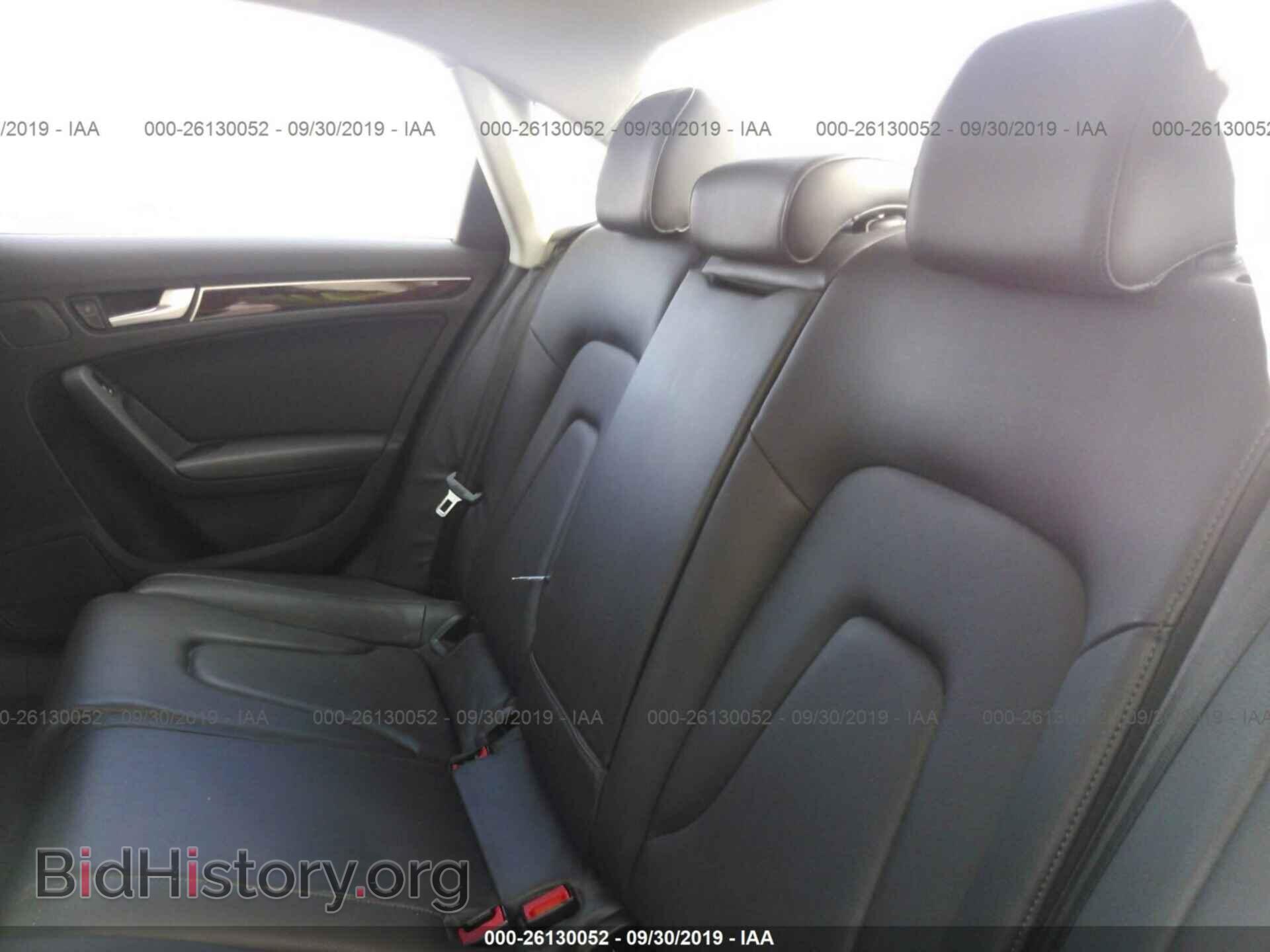 2011 AUDI A4 - VIN: WAUFFAFL0BN007873 - Фото 8