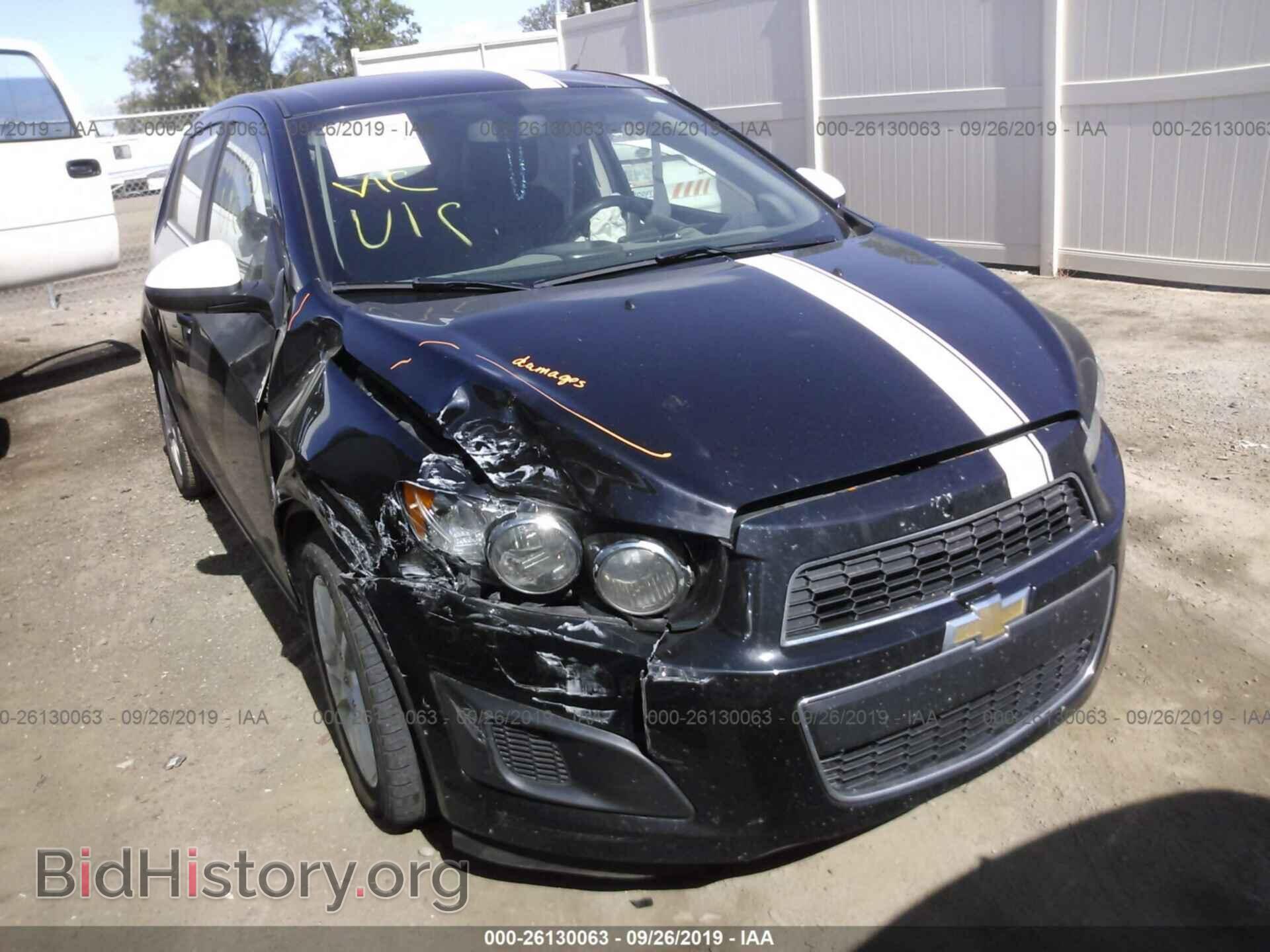 Фотография 1G1JC6SH1G4164483 - CHEVROLET SONIC 2016
