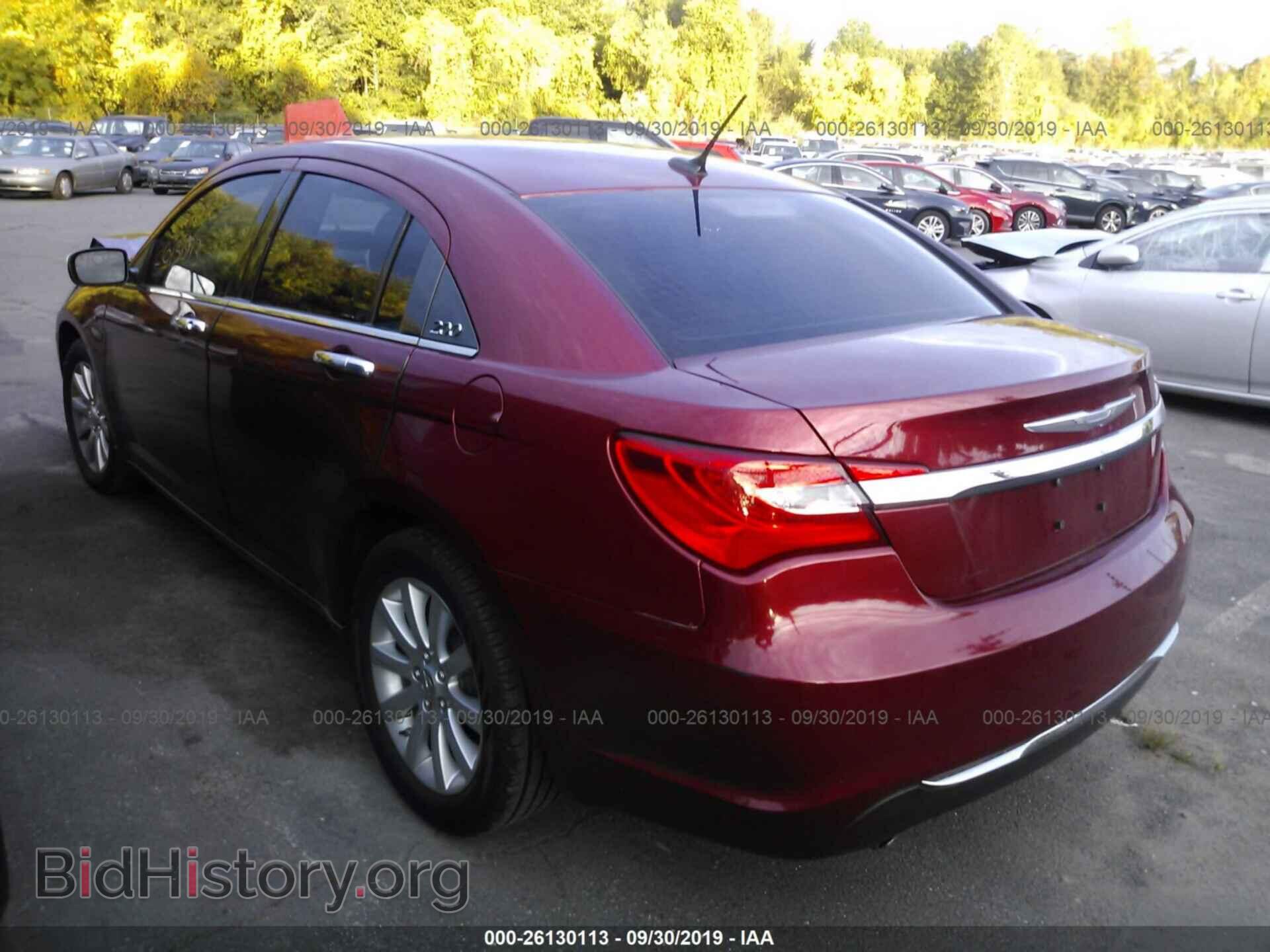2013 CHRYSLER 200 - VIN: 1C3CCBCG3DN508744 - Фото 3