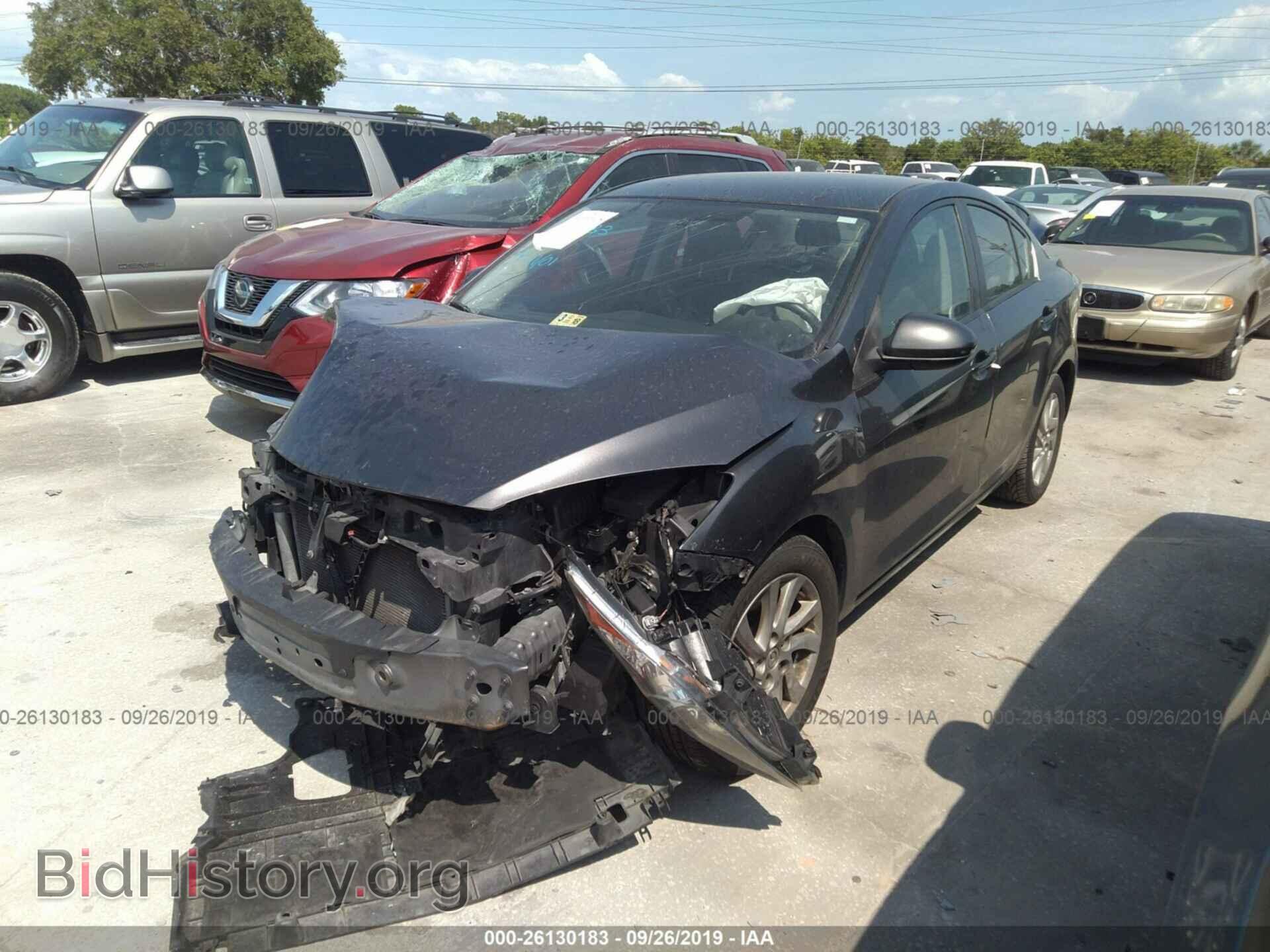 2012 MAZDA 3 - VIN: JM1BL1V88C1638662 - Фото 2