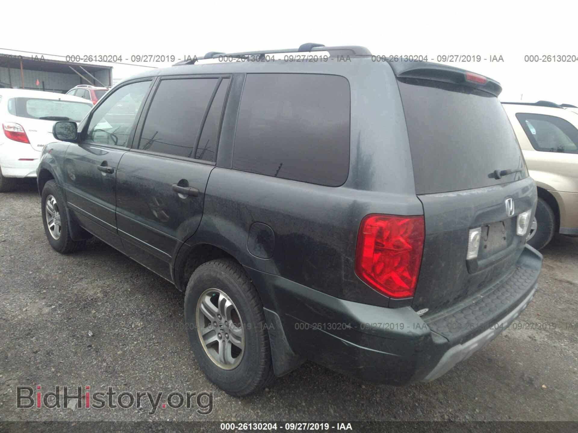 2005 HONDA PILOT - VIN: 5FNYF18415B046380 - Фото 3