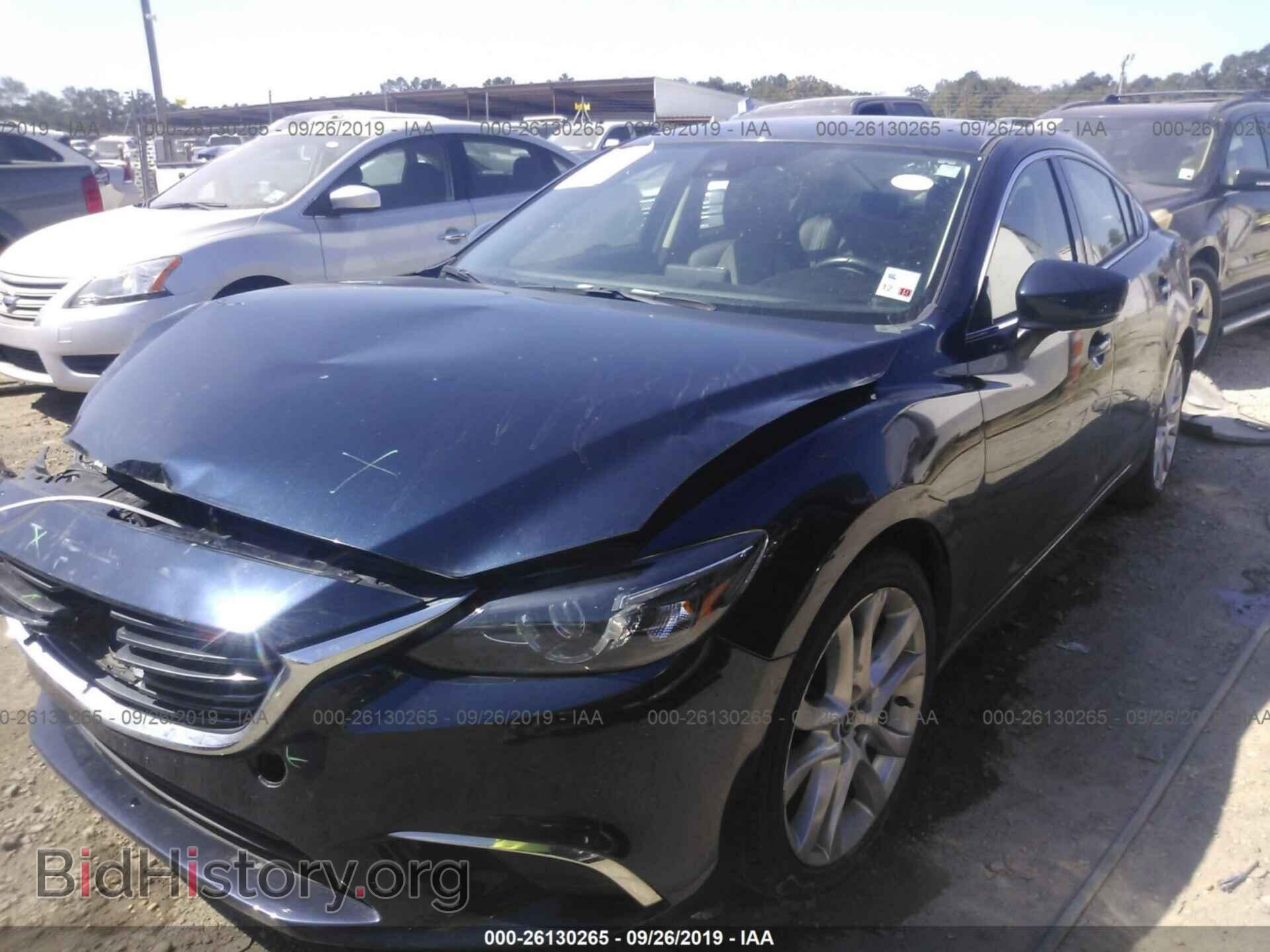 2017 MAZDA 6 - VIN: JM1GL1V59H1127321 - Фото 2