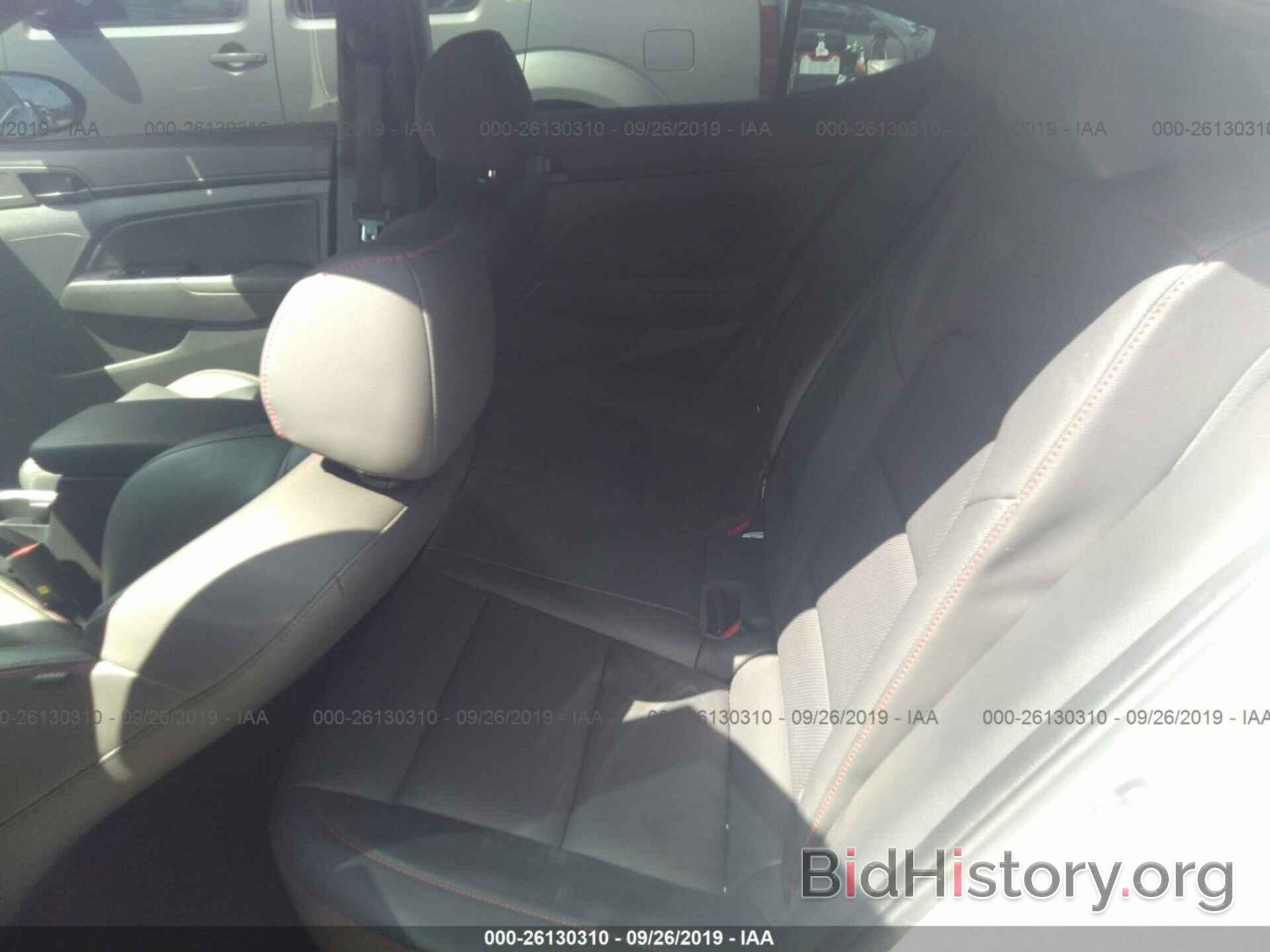 Report Kmhd04lb5ju531366 Hyundai Elantra 2018 Black Gasoline And Damage History - 2018 Hyundai Elantra Sport Seat Covers