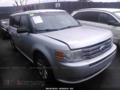 2011 Ford FLEX SE, silver — VIN 2FMGK5BCXBBD10943, IAAI