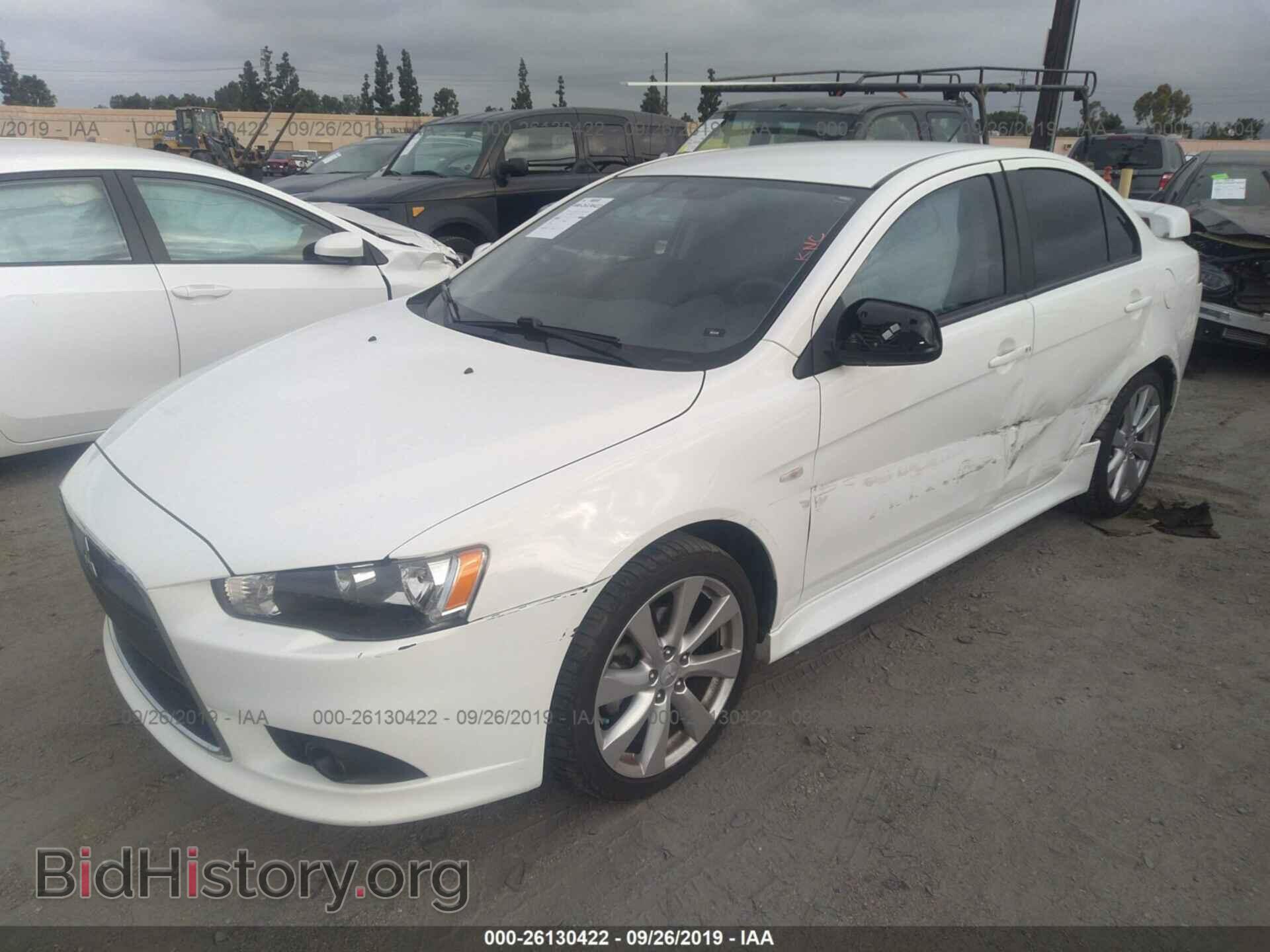 2014 MITSUBISHI LANCER - VIN: JA32U8FW1EU016729 - Фото 2