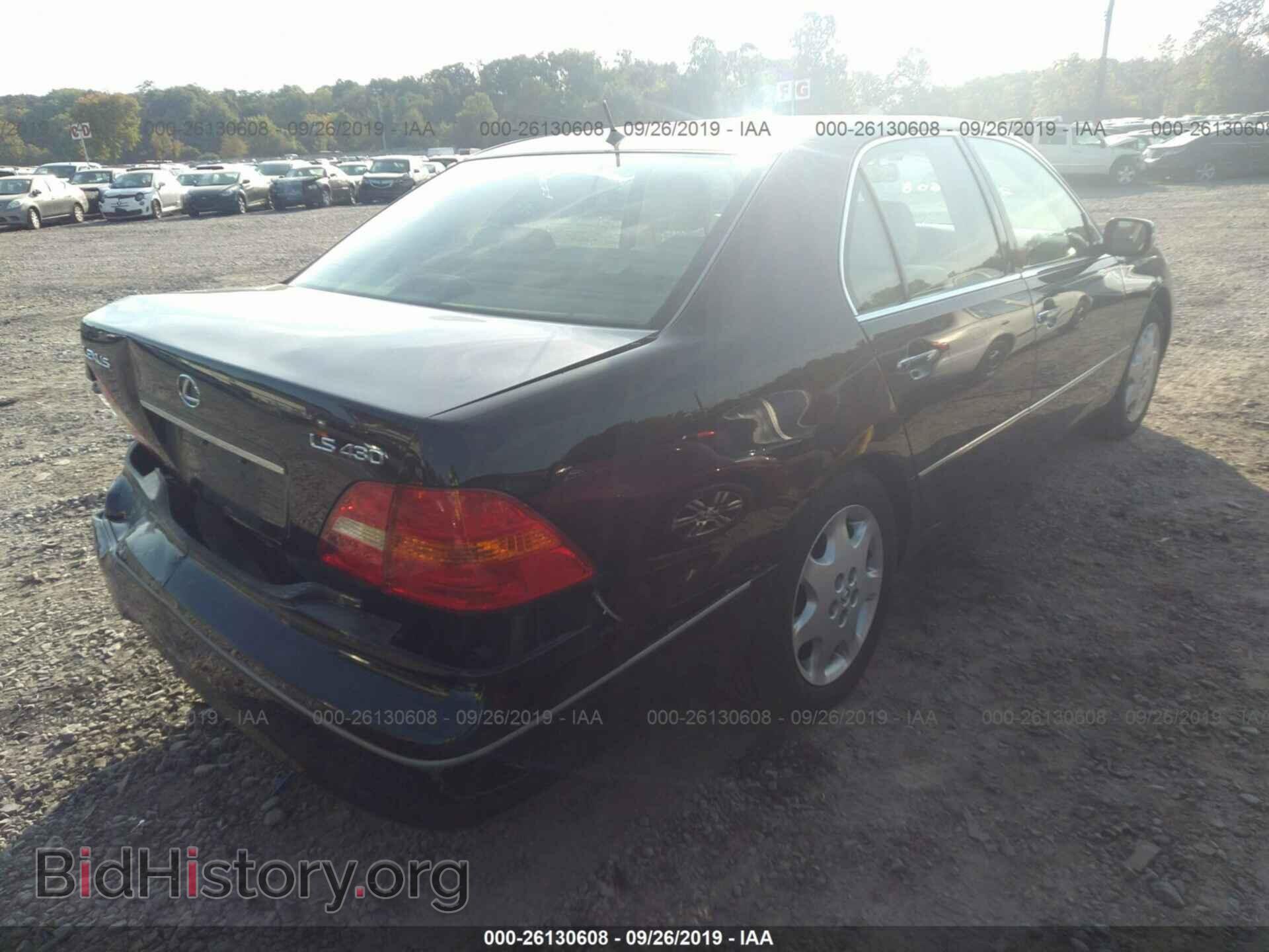 2003 LEXUS LS - VIN: JTHBN30F730103306 - Photo 4
