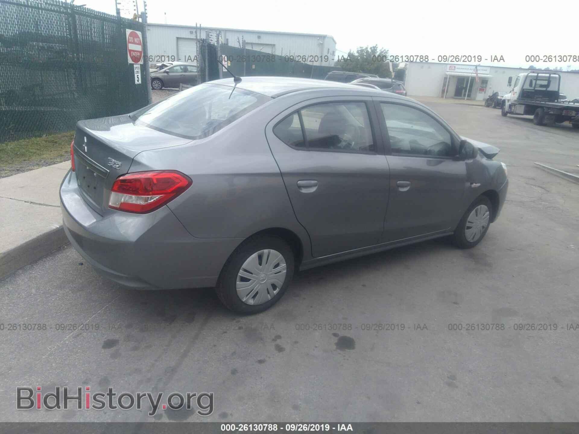 2019 MITSUBISHI MIRAGE - VIN: ML32F3FJ9KHF17221 - Фото 4