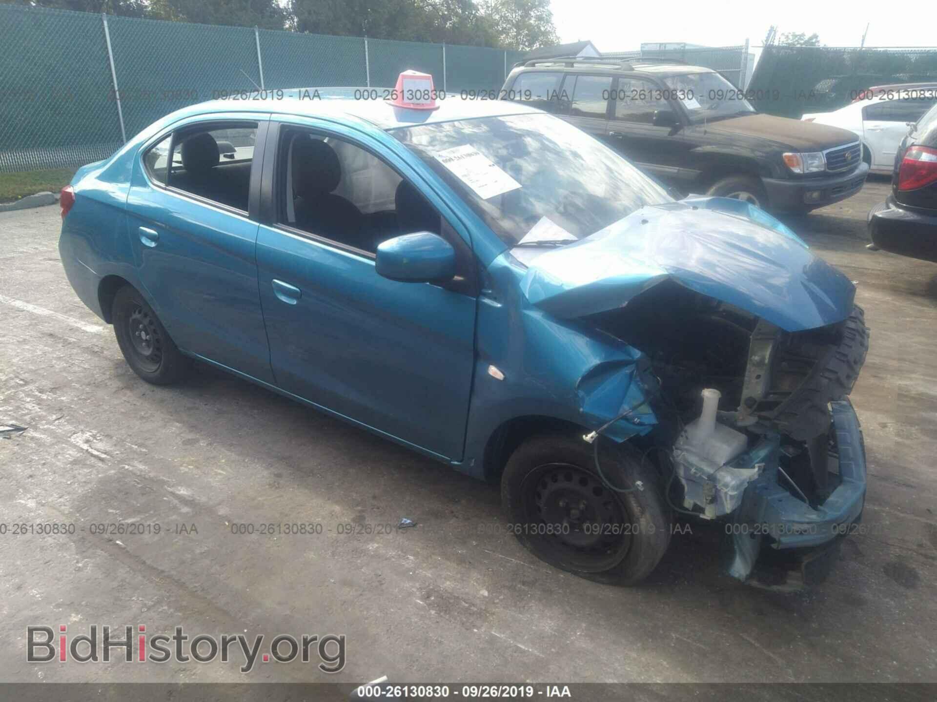 Photo ML32F3FJ8HHF19096 - MITSUBISHI MIRAGE 2017