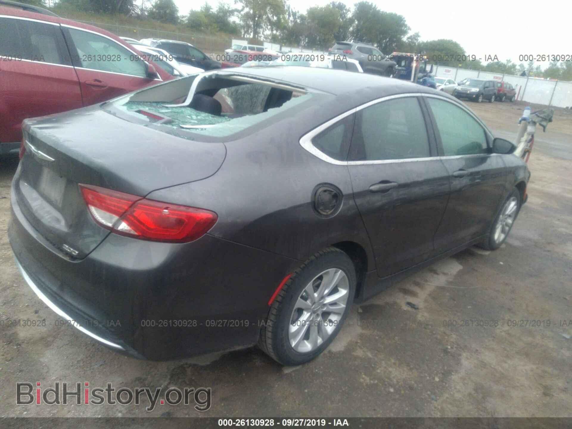 2015 CHRYSLER 200 - VIN: 1C3CCCAB3FN657249 - Photo 4