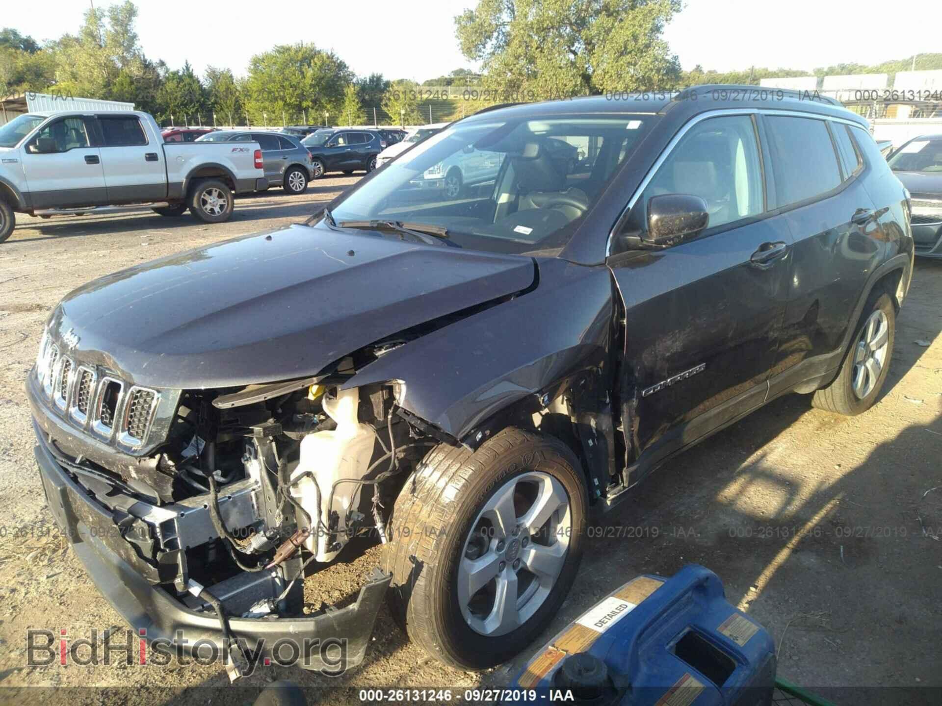 2019 JEEP COMPASS - VIN: 3C4NJDBB2KT595321 - Фото 2