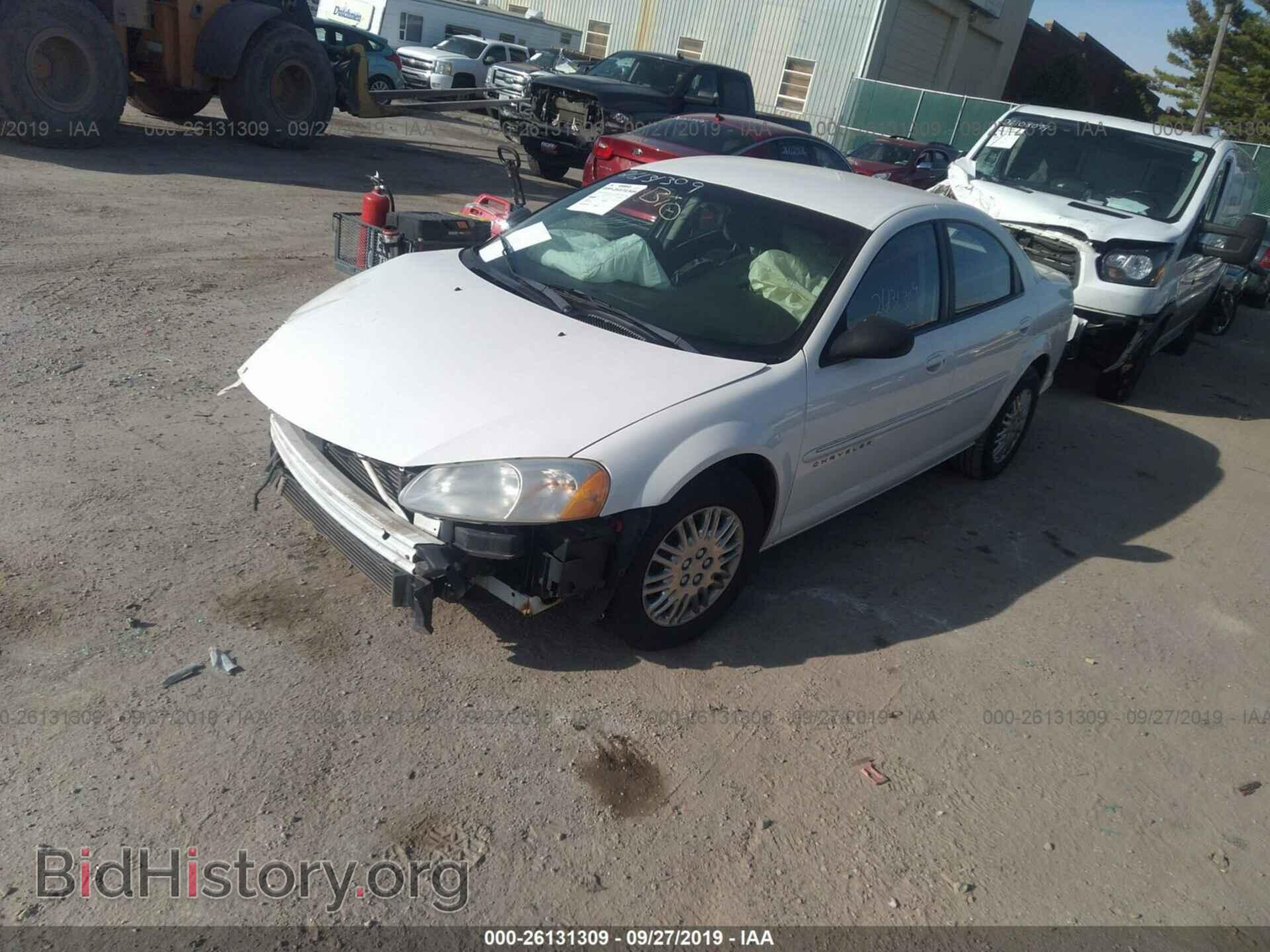 2001 CHRYSLER SEBRING - VIN: 1C3EL46X41N732536 - Фото 2