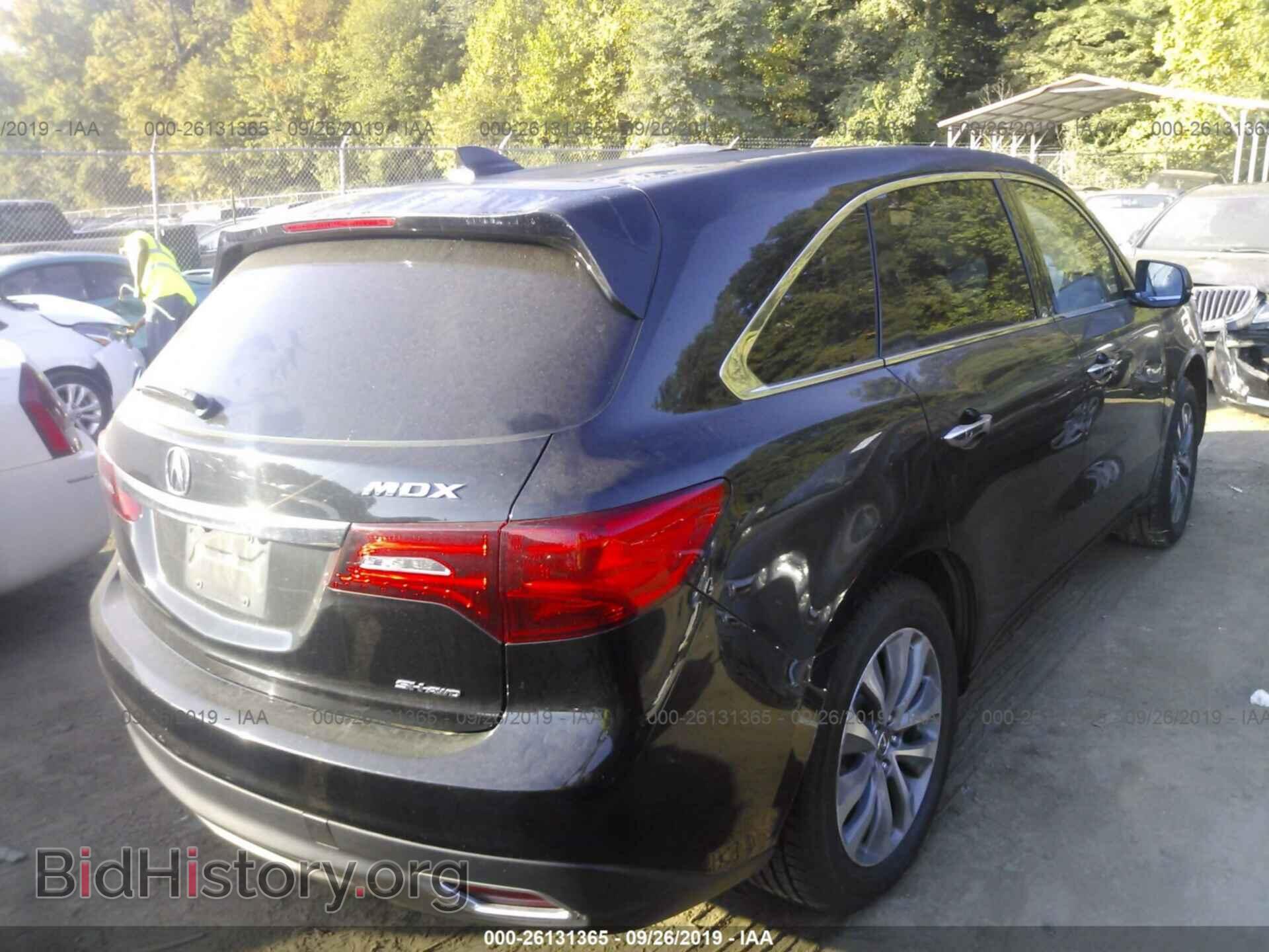 2014 ACURA MDX - VIN: 5FRYD4H41EB048667 - Фото 4