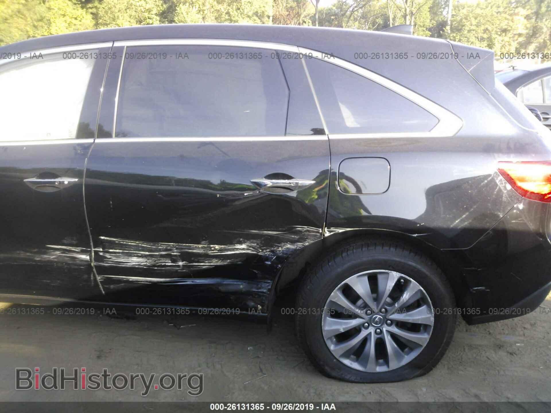 2014 ACURA MDX - VIN: 5FRYD4H41EB048667 - Фото 6
