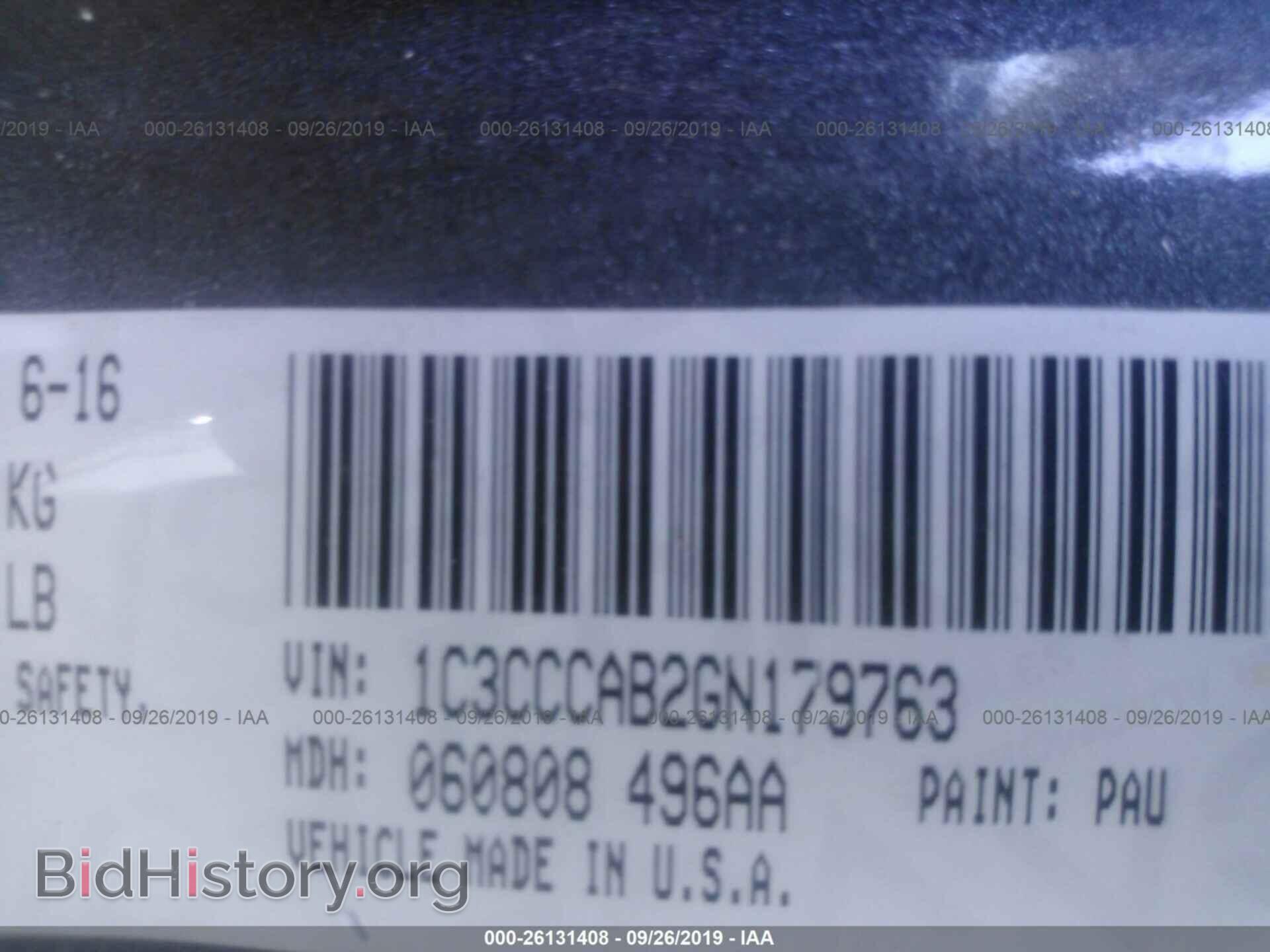 2016 CHRYSLER 200 - VIN: 1C3CCCAB2GN179763 - Photo 9