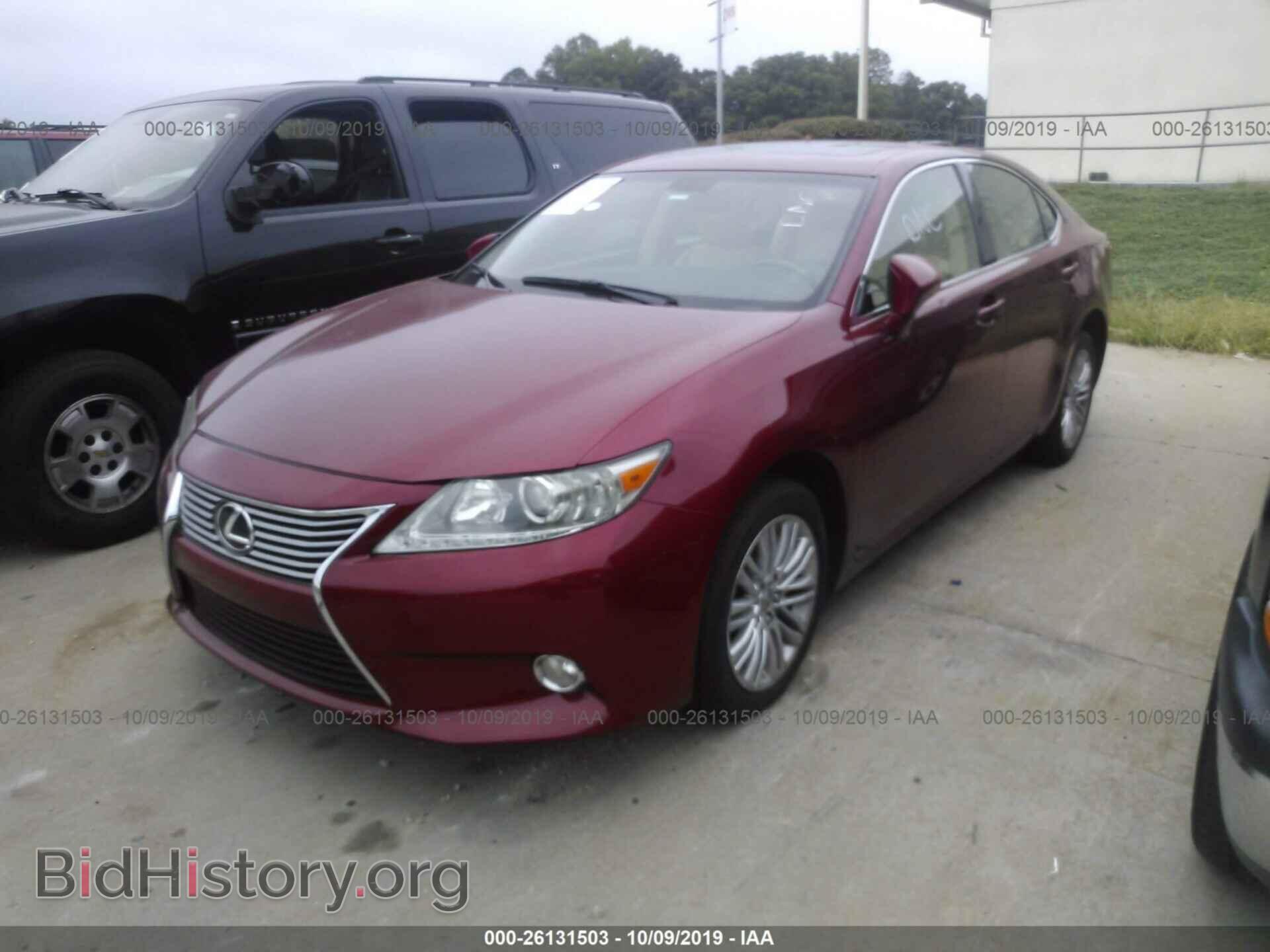 2013 LEXUS ES - VIN: JTHBK1GG5D2022922 - Фото 2