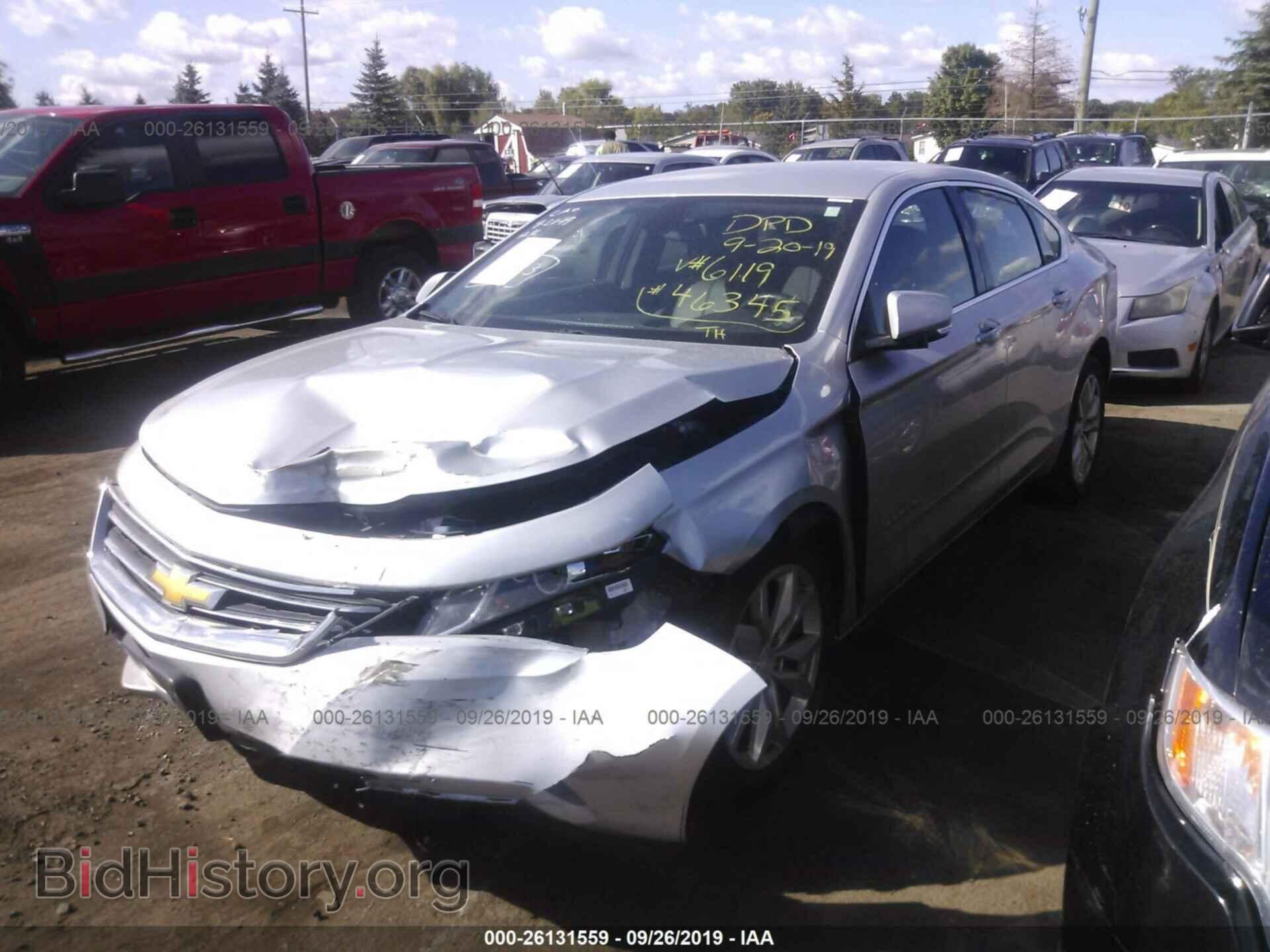 2017 CHEVROLET IMPALA - VIN: 2G1105S35H9186119 - Фото 2
