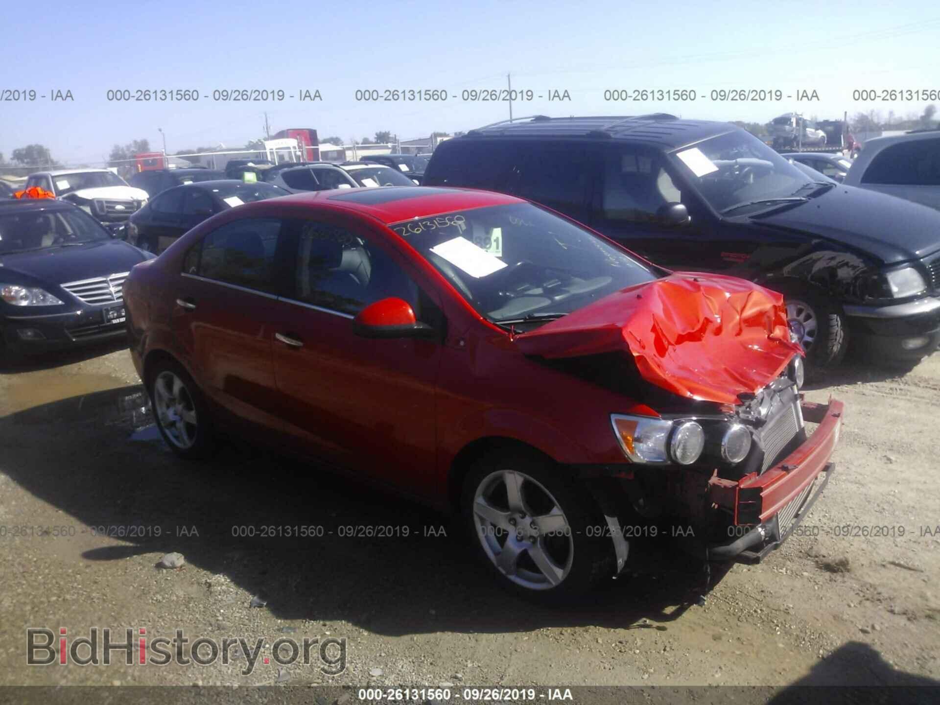 Фотография 1G1JF5SB2C4100220 - CHEVROLET SONIC 2012