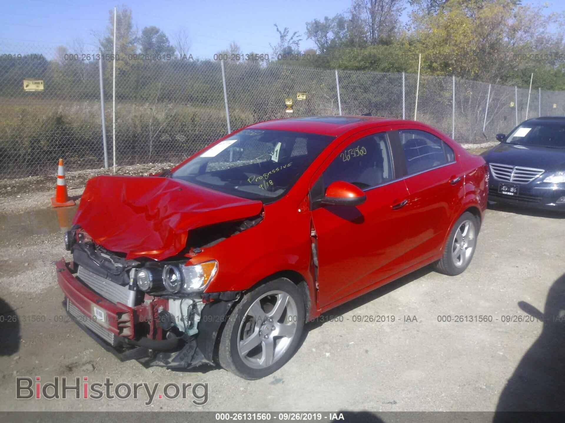 2012 CHEVROLET SONIC - VIN: 1G1JF5SB2C4100220 - Фото 2