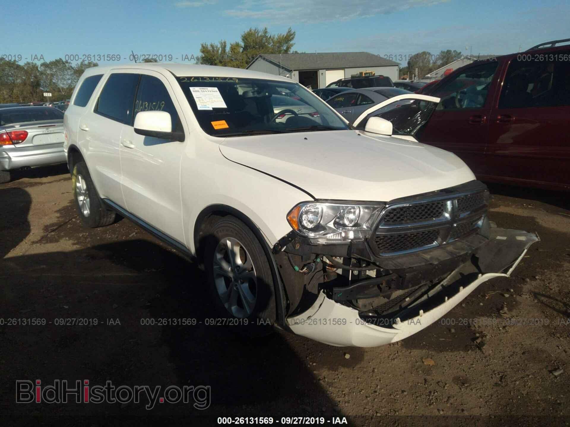 Фотография 1C4RDJAGXCC336335 - DODGE DURANGO 2012