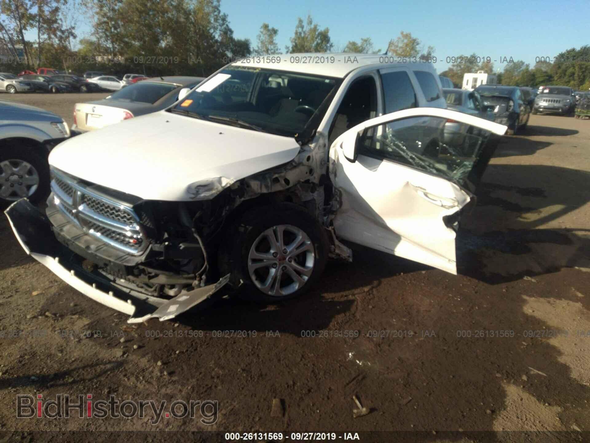 2012 DODGE DURANGO - VIN: 1C4RDJAGXCC336335 - Фото 2