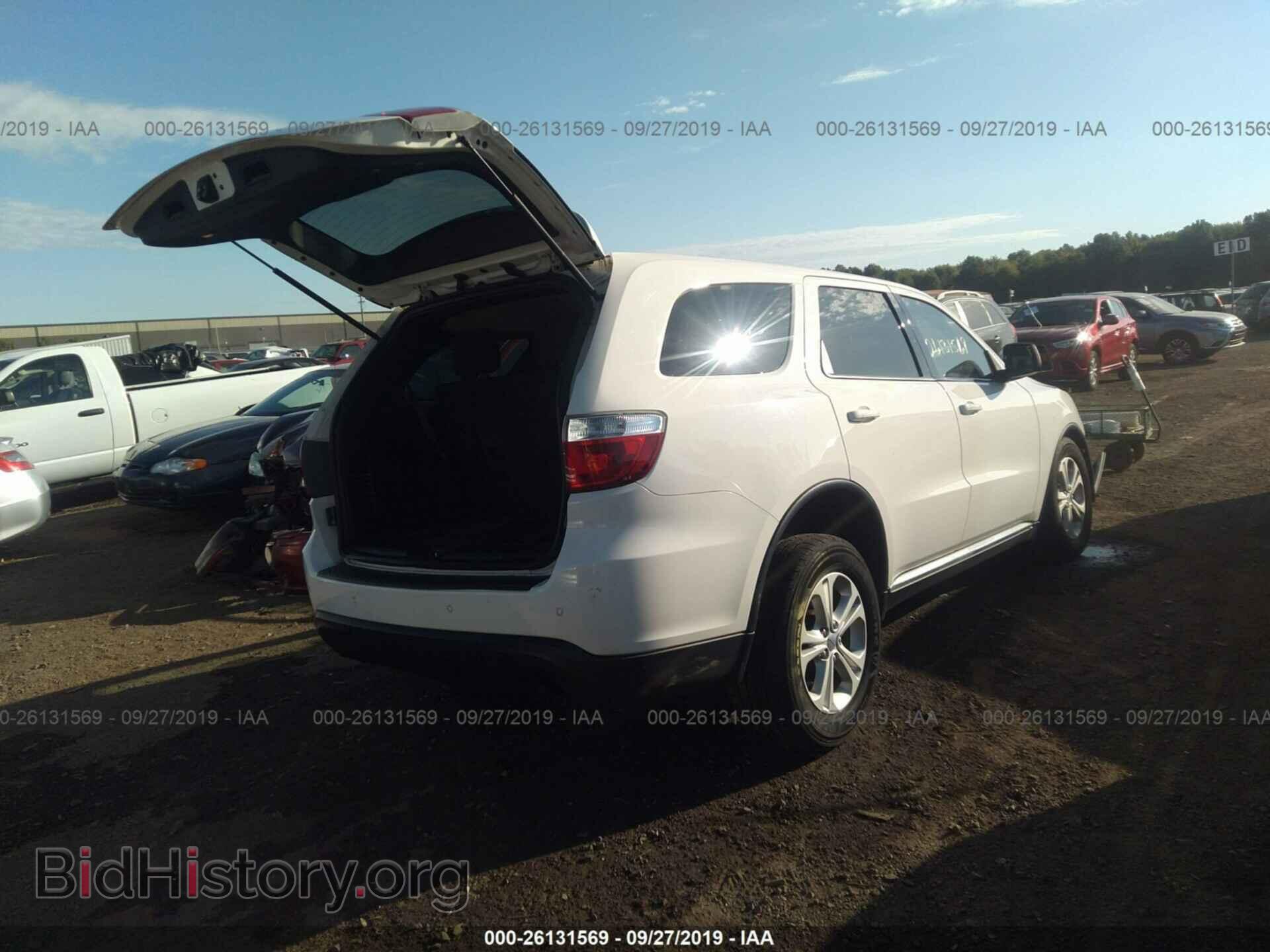 2012 DODGE DURANGO - VIN: 1C4RDJAGXCC336335 - Фото 4