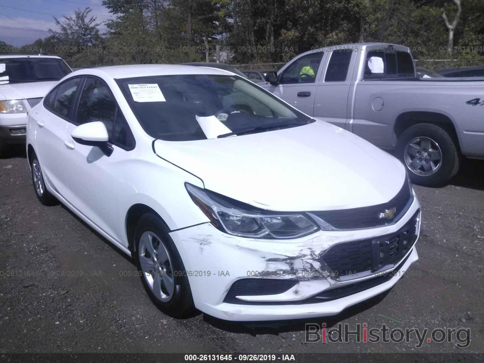 Photo 1G1BC5SM4J7170943 - CHEVROLET CRUZE 2018