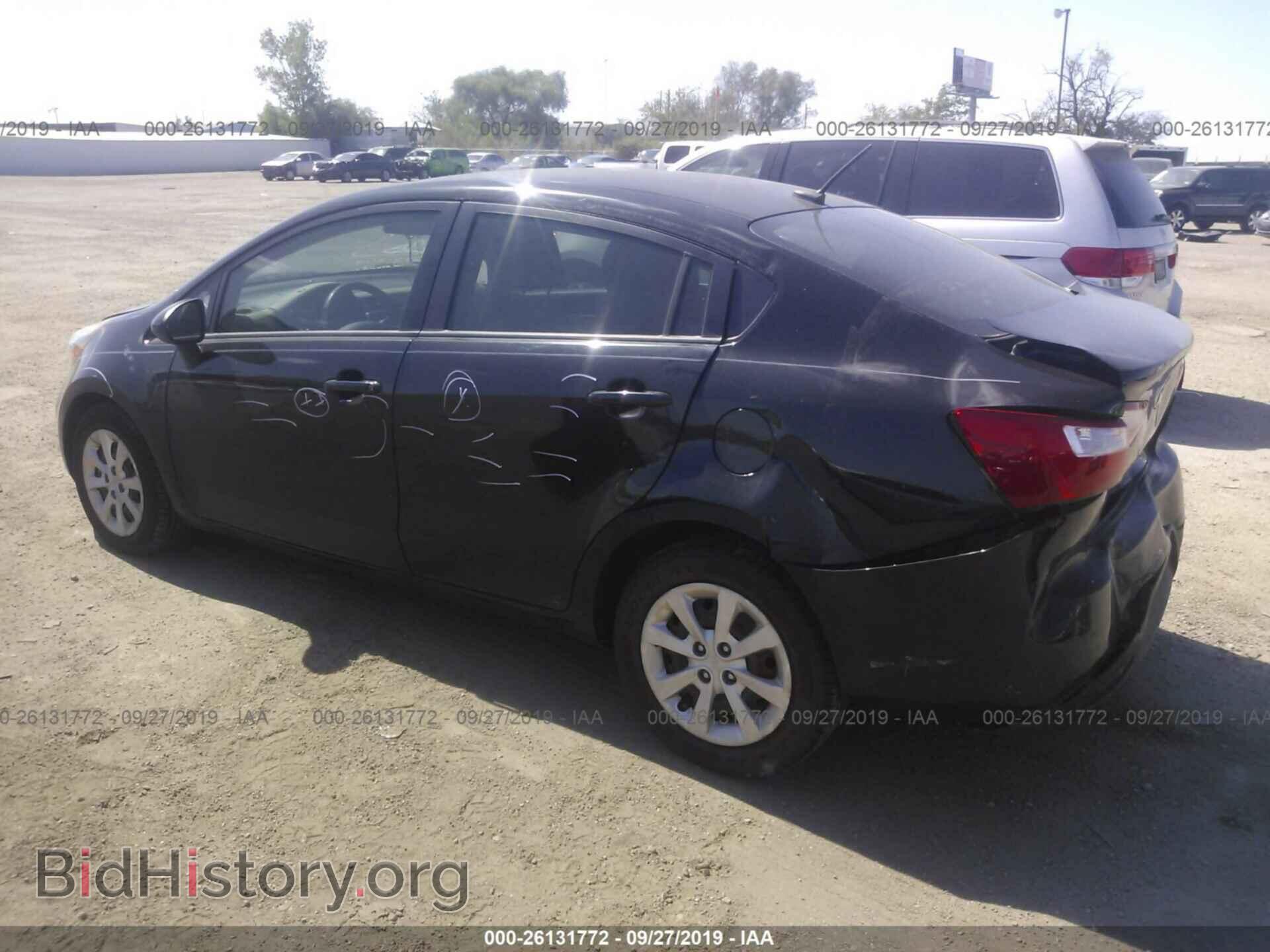 2013 KIA RIO - VIN: KNADM4A34D6247320 - Фото 3