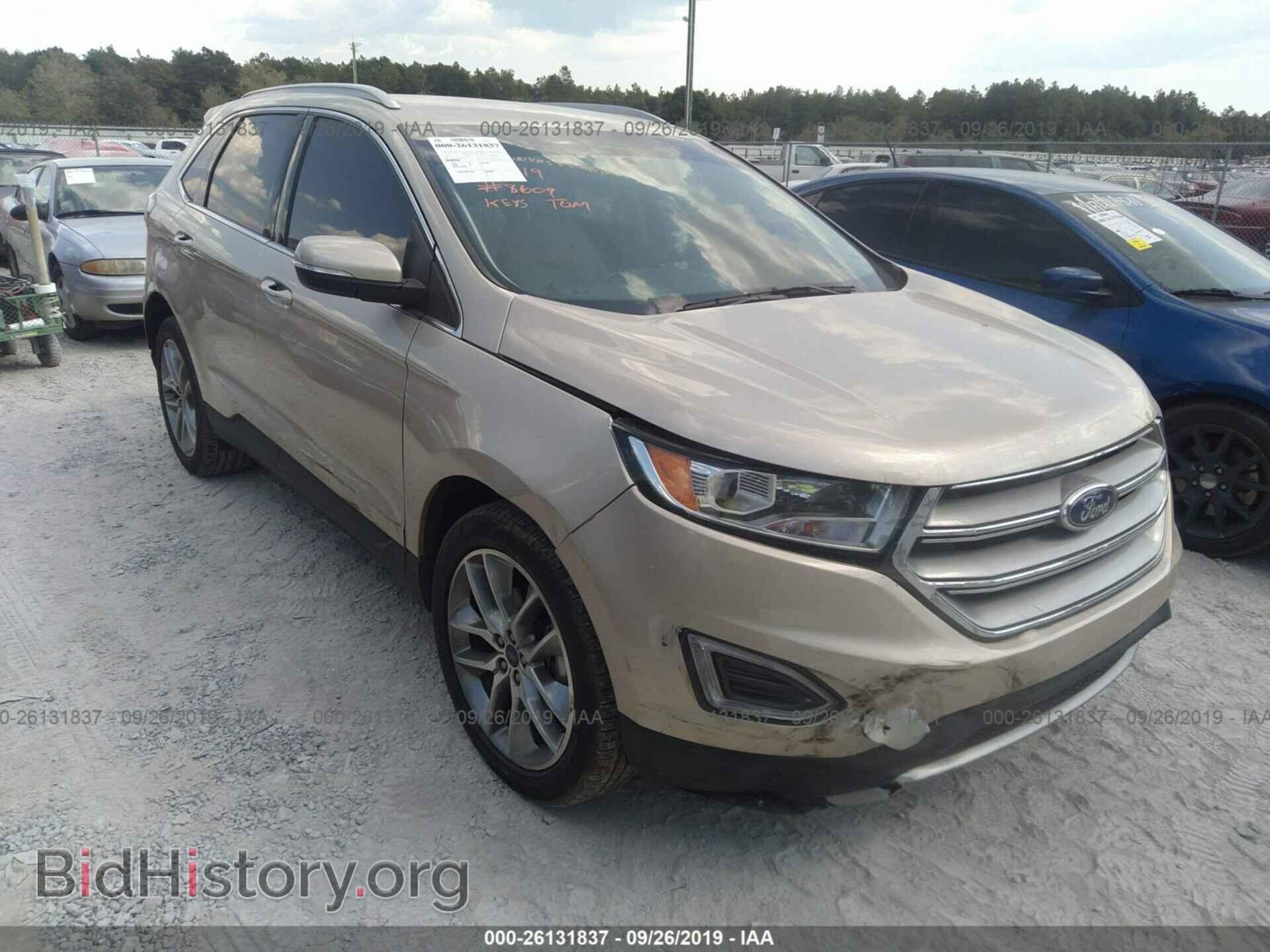 Фотография 2FMPK3K90HBC41374 - FORD EDGE 2017
