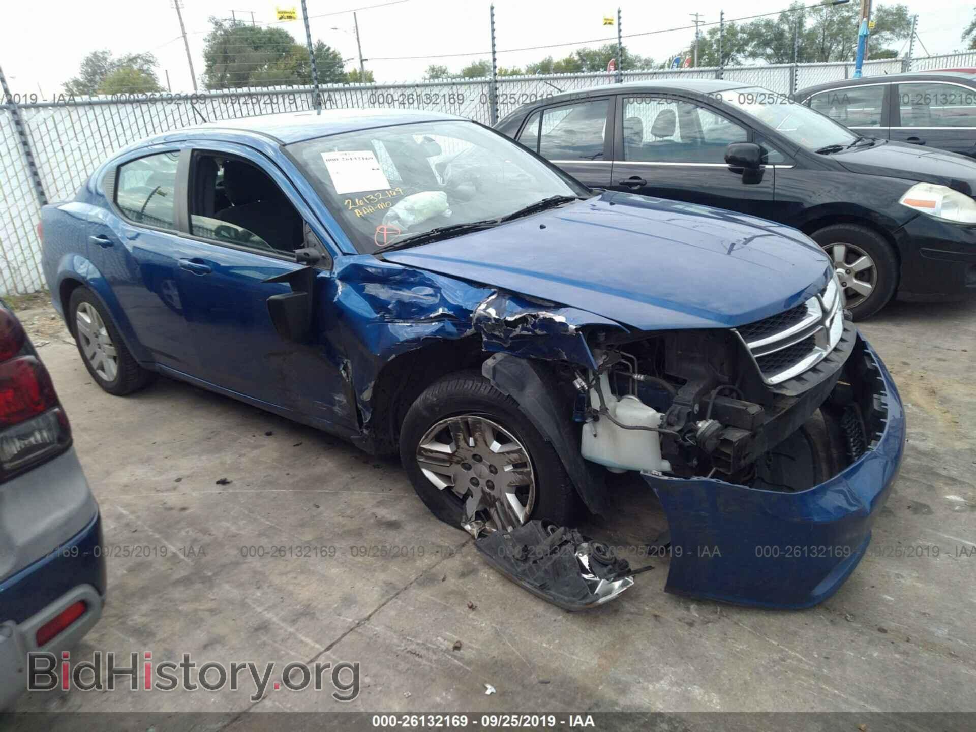 Photo 1C3CDZAB4DN637878 - DODGE AVENGER 2013