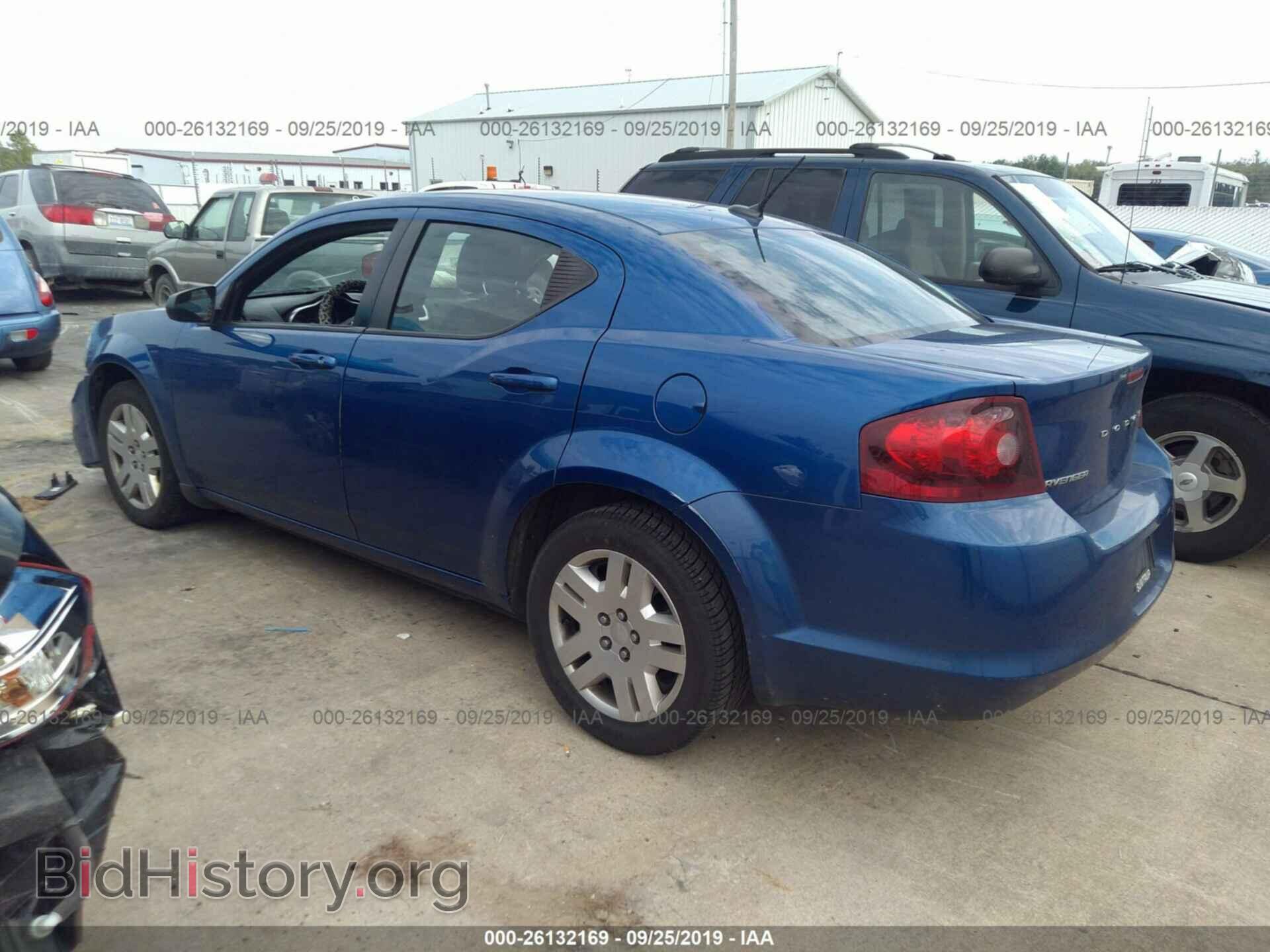 2013 DODGE AVENGER - VIN: 1C3CDZAB4DN637878 - Фото 3