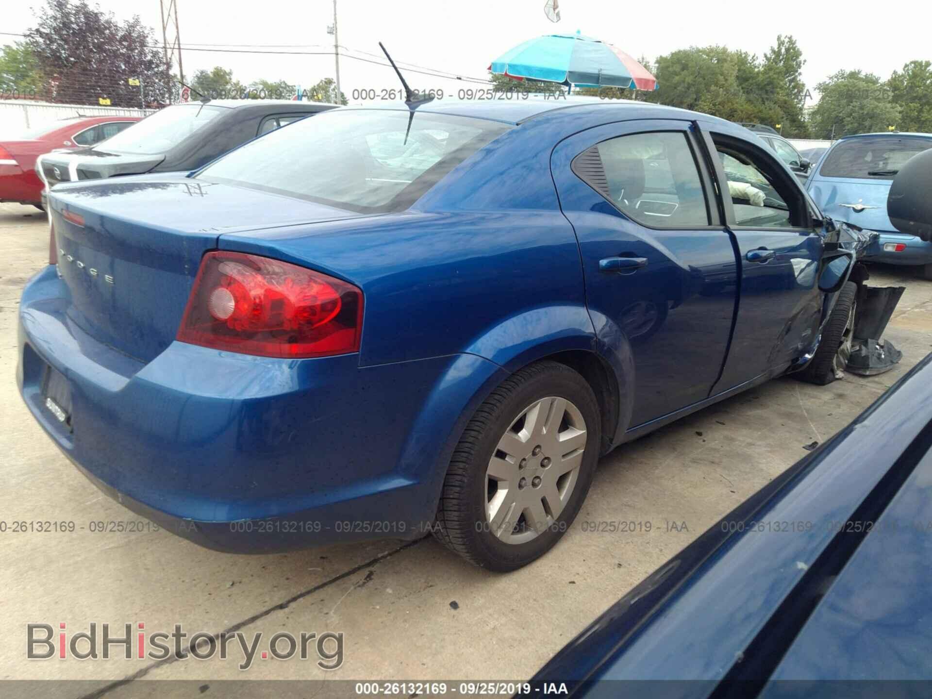 2013 DODGE AVENGER - VIN: 1C3CDZAB4DN637878 - Фото 4