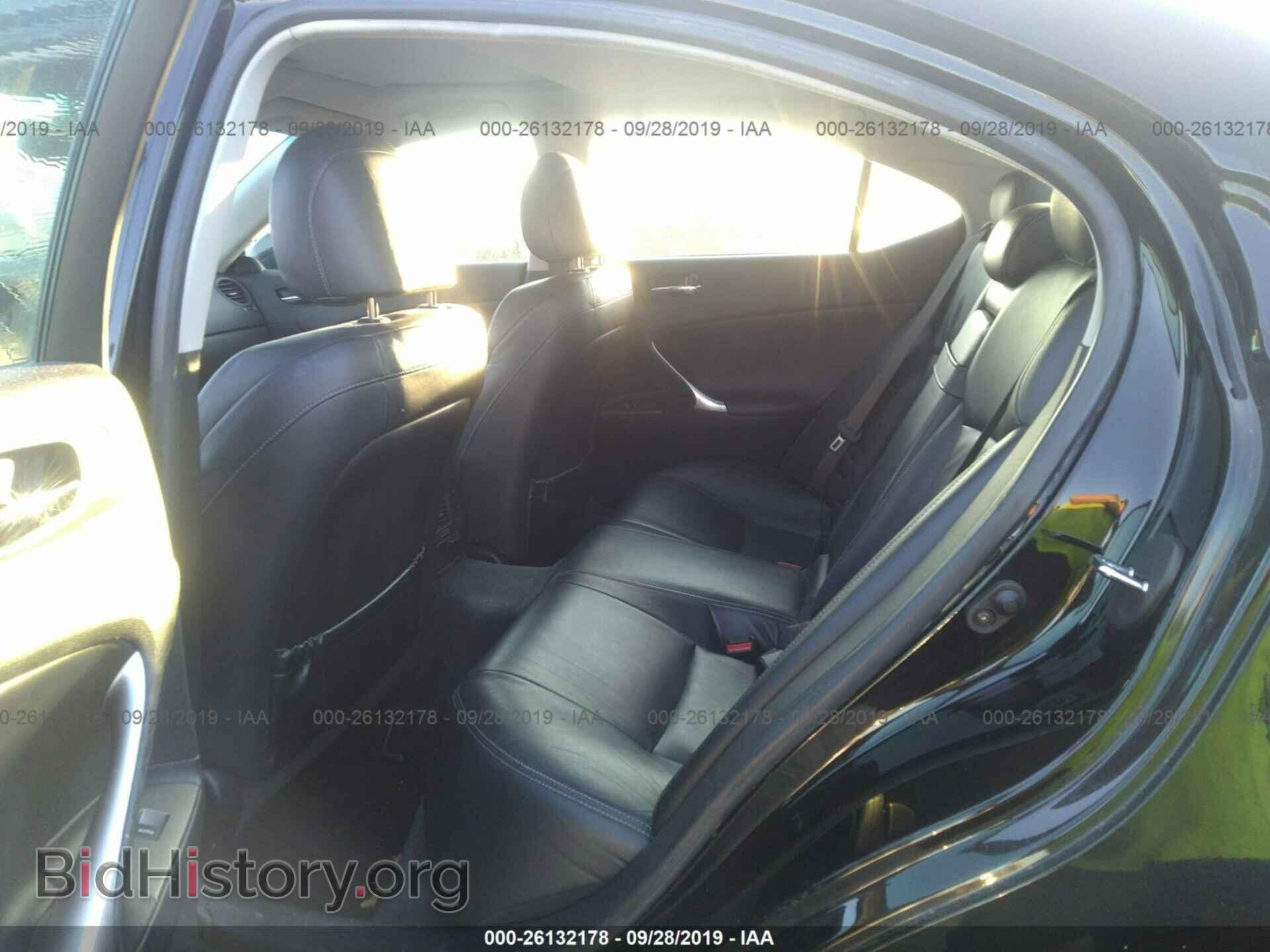 2009 LEXUS IS - VIN: JTHBK262592088924 - Фото 8