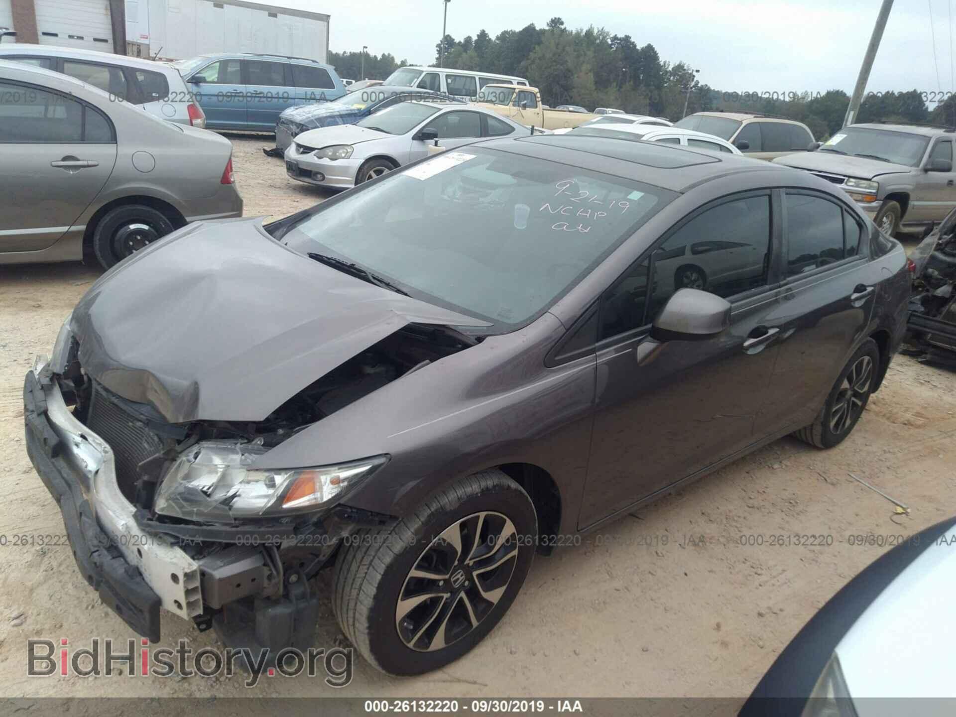 2013 HONDA CIVIC - VIN: 19XFB2F81DE032174 - Фото 2