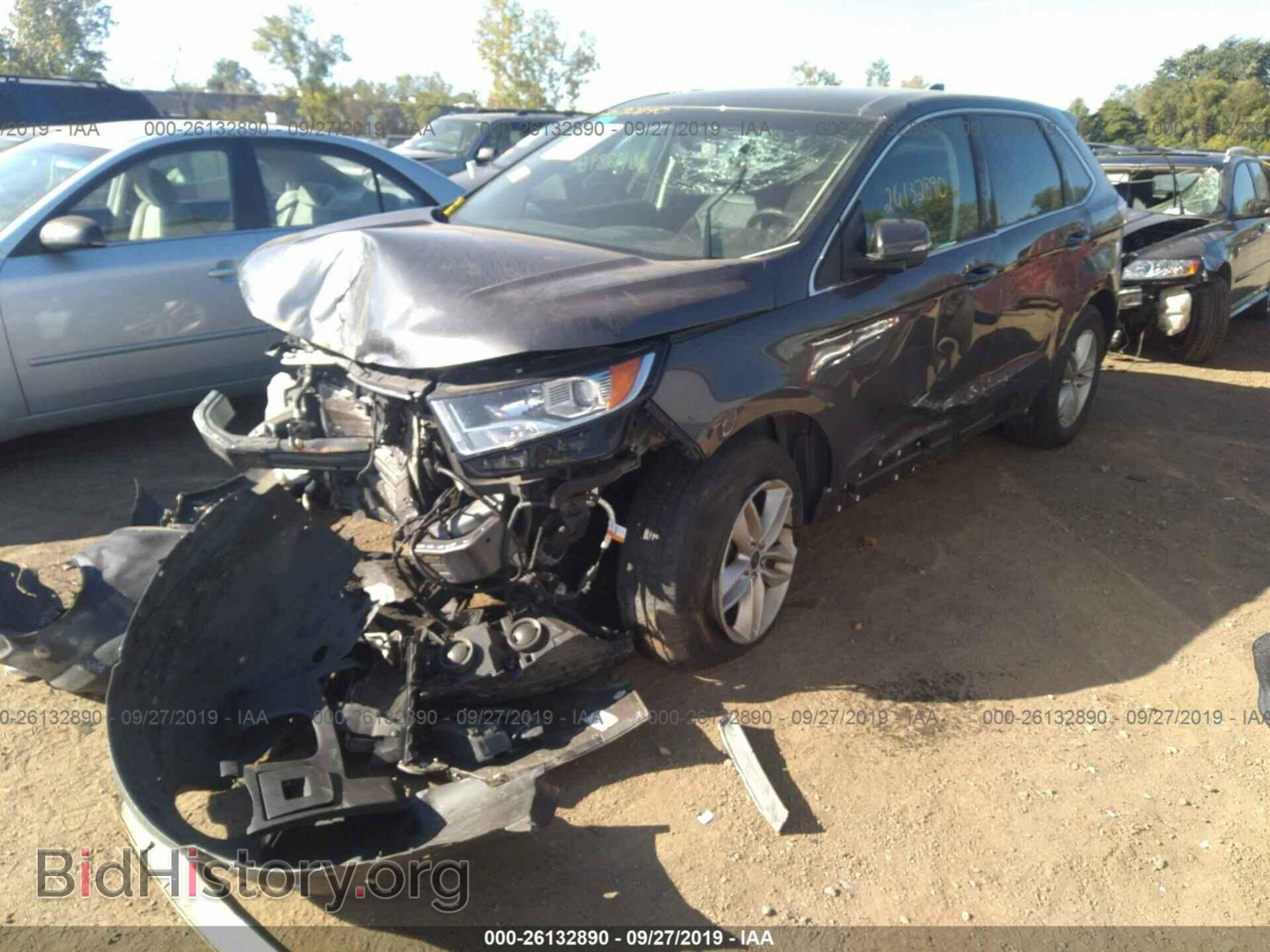 2015 FORD EDGE - VIN: 2FMTK3J87FBB00466 - Фото 2