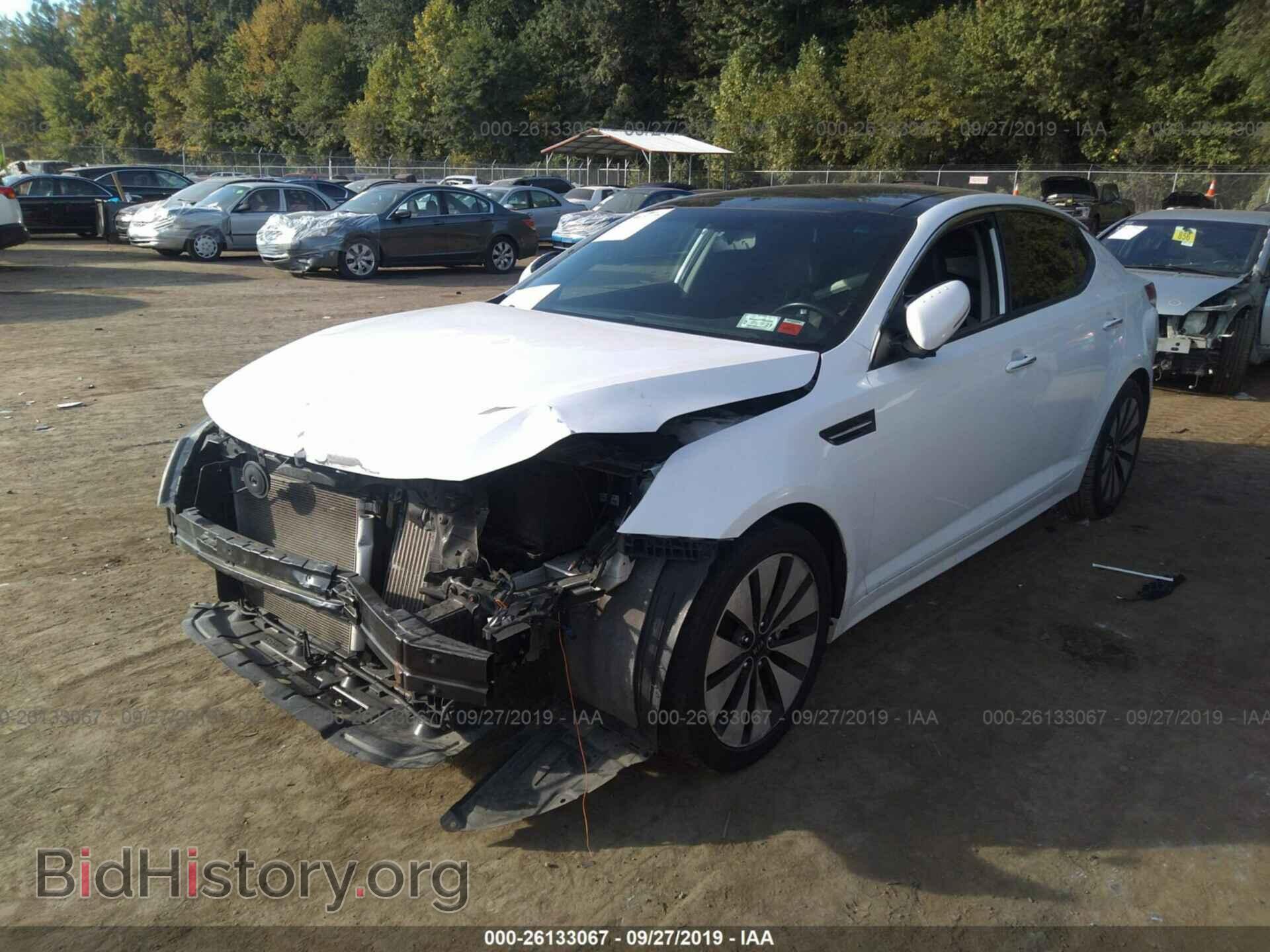 2012 KIA OPTIMA - VIN: 5XXGR4A62CG008697 - Фото 2
