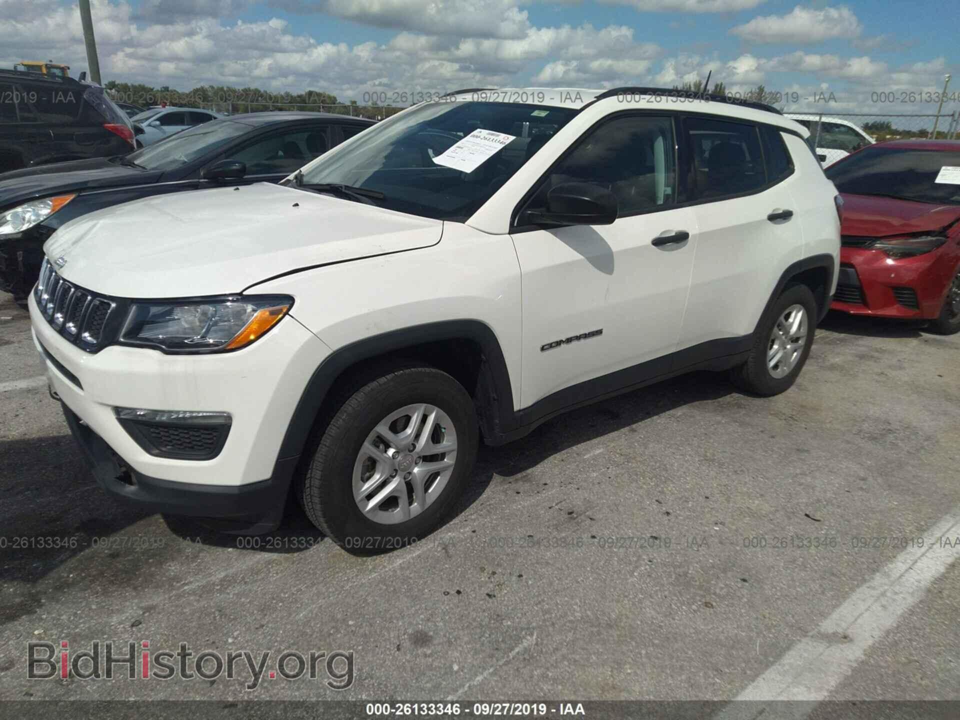 2017 JEEP COMPASS - VIN: 3C4NJCAB6HT668520 - Фото 2