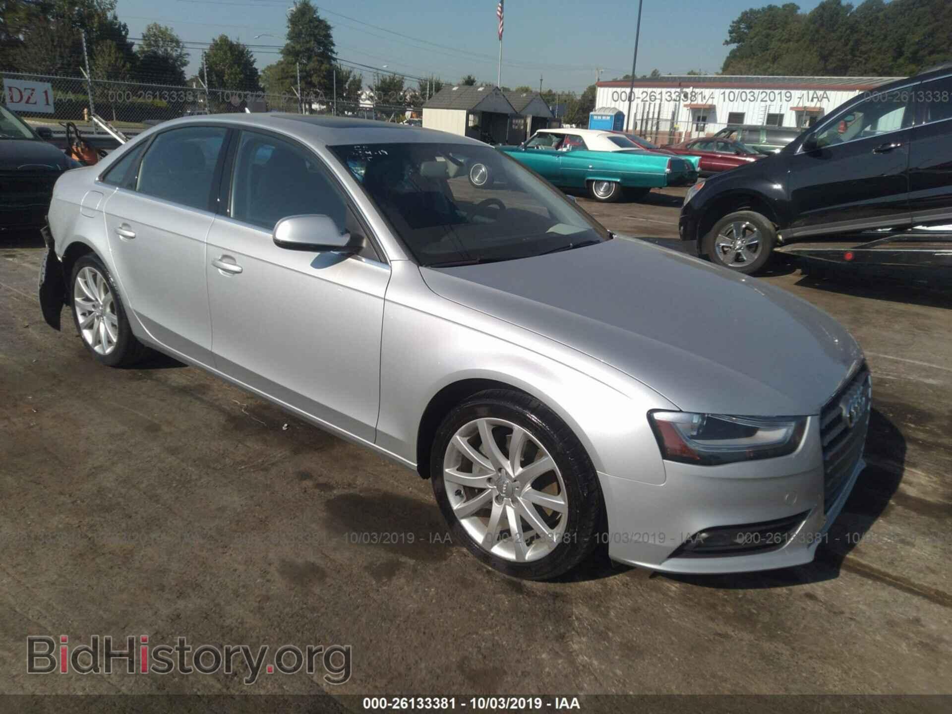 Фотография WAUEFAFL3DA063215 - AUDI A4 2013