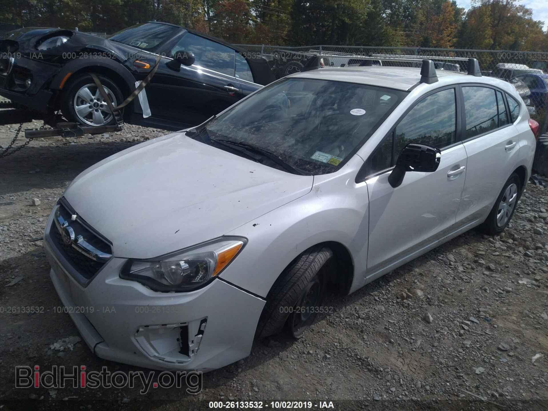2012 SUBARU IMPREZA - VIN: JF1GPAA63CH207433 - Фото 2
