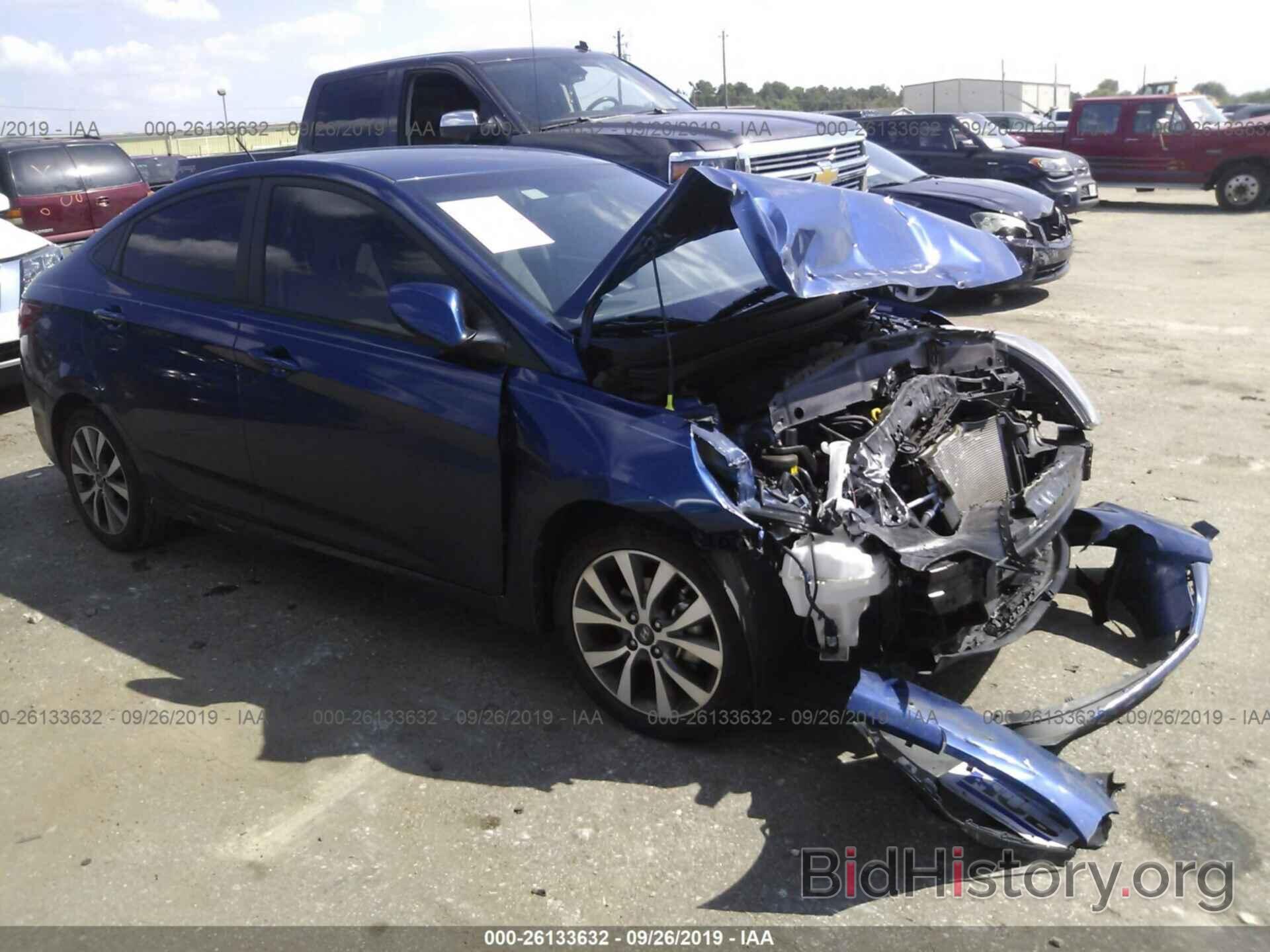 Photo KMHCT4AE7HU293627 - HYUNDAI ACCENT 2017