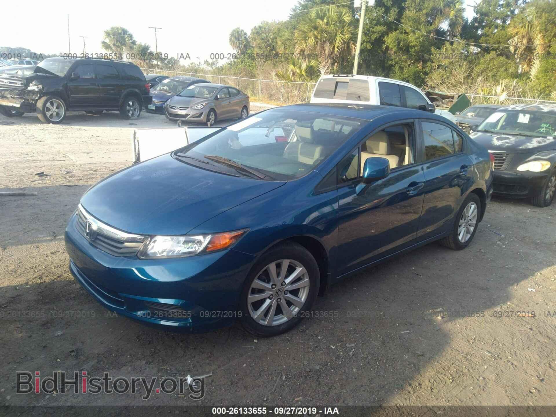 2012 HONDA CIVIC - VIN: 19XFB2F84CE048478 - Photo 2