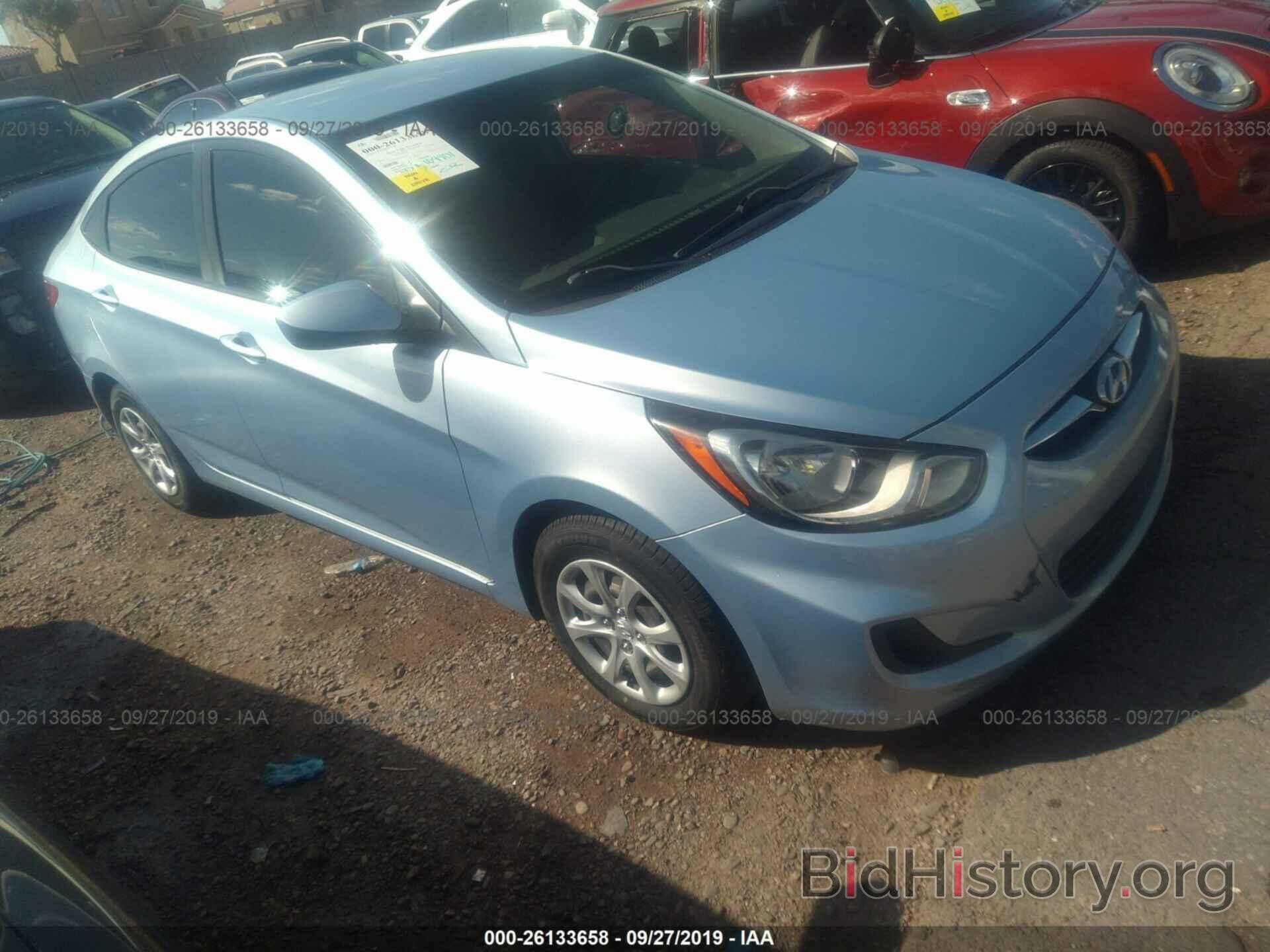 Photo KMHCT4AE8DU387039 - HYUNDAI ACCENT 2013