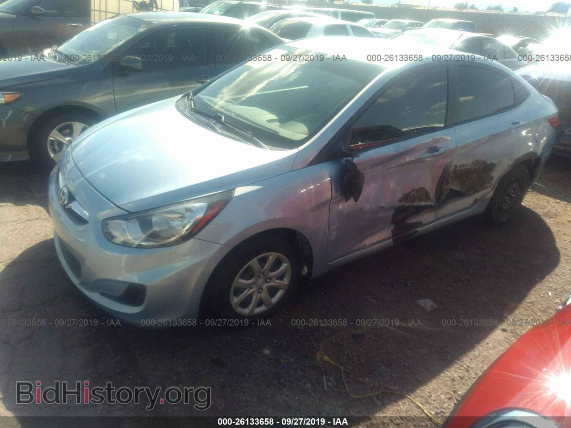 2013 HYUNDAI ACCENT - VIN: KMHCT4AE8DU387039 - Фото 2
