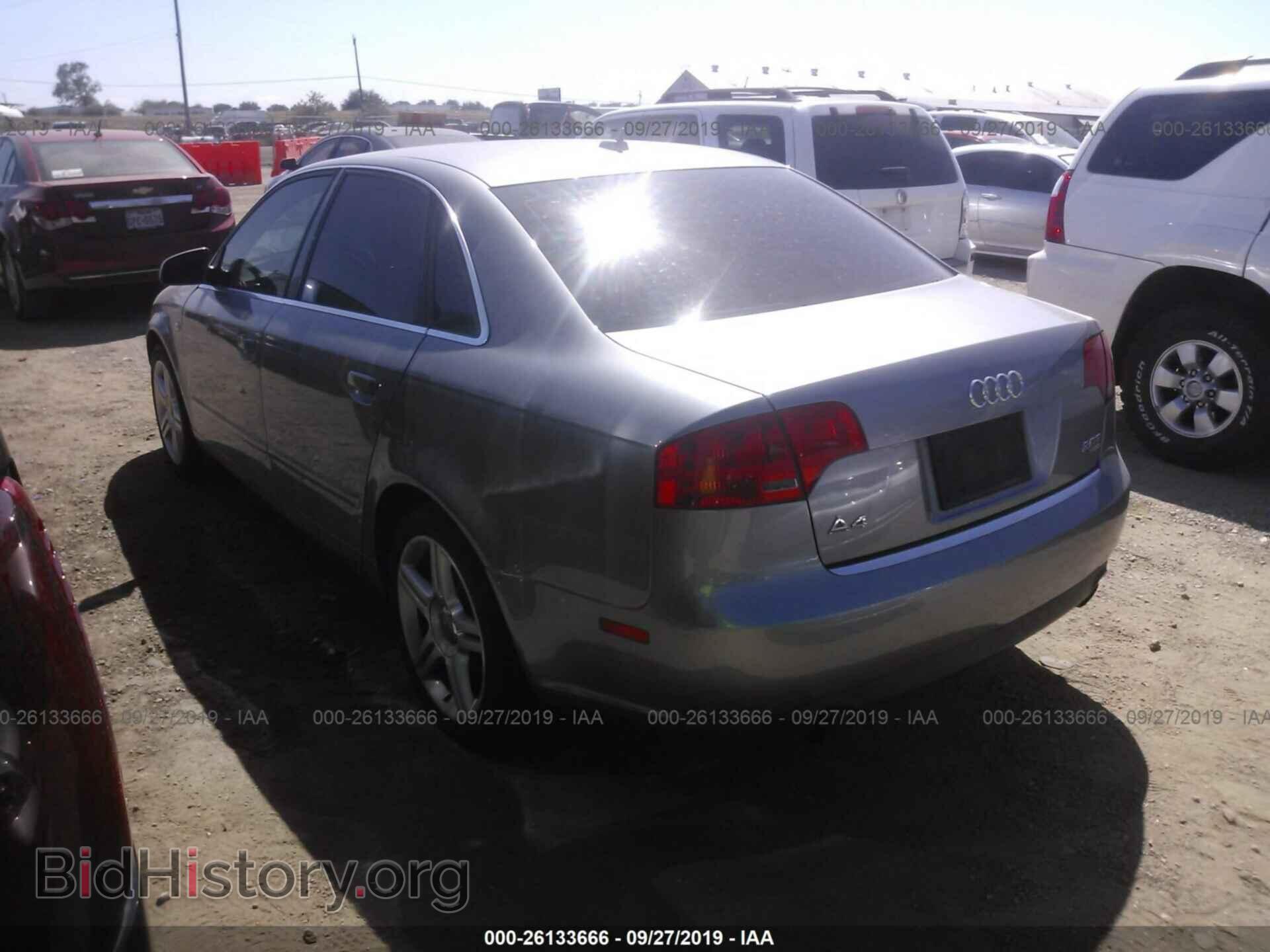 2007 AUDI A4 - VIN: WAUDF78E87A092081 - Фото 3